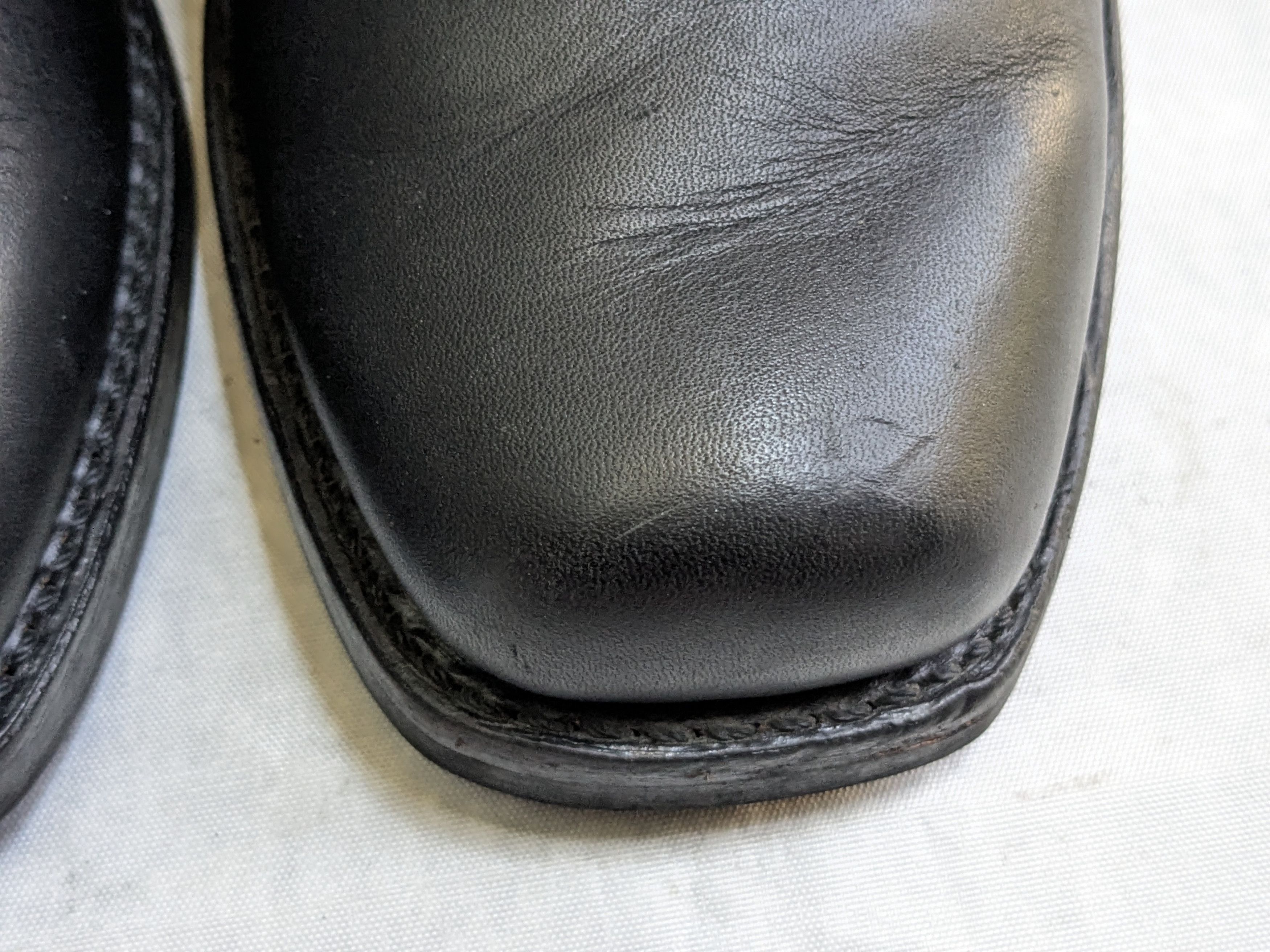 Frye Frye Harness Black Leather 9.5 M Leather Buckle Size US 9 / EU 42 - 2 Thumbnail