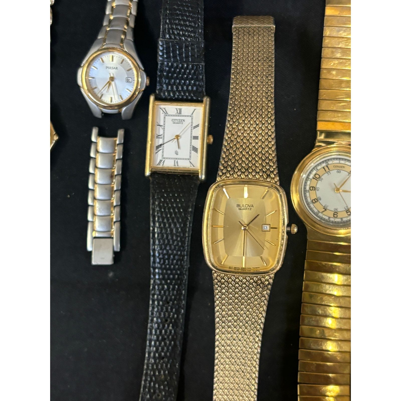 Seiko Watch Lot! 15 Men’s and Women’s Watches! Parts/Repair. Size ONE SIZE - 2 Thumbnail