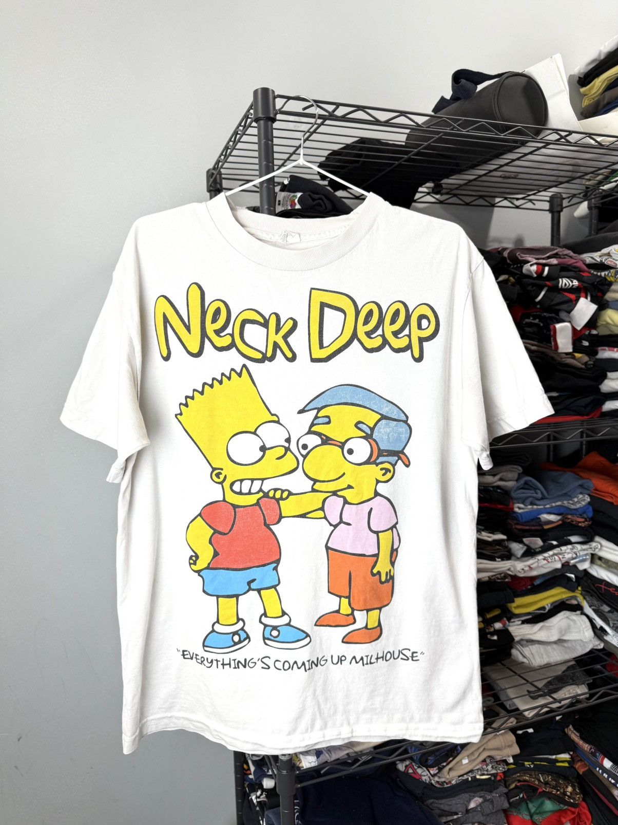 Vintage 2000’s Vintage Bart Simpsons T Shirt Size US M / EU 48-50 / 2 - 1 Thumbnail