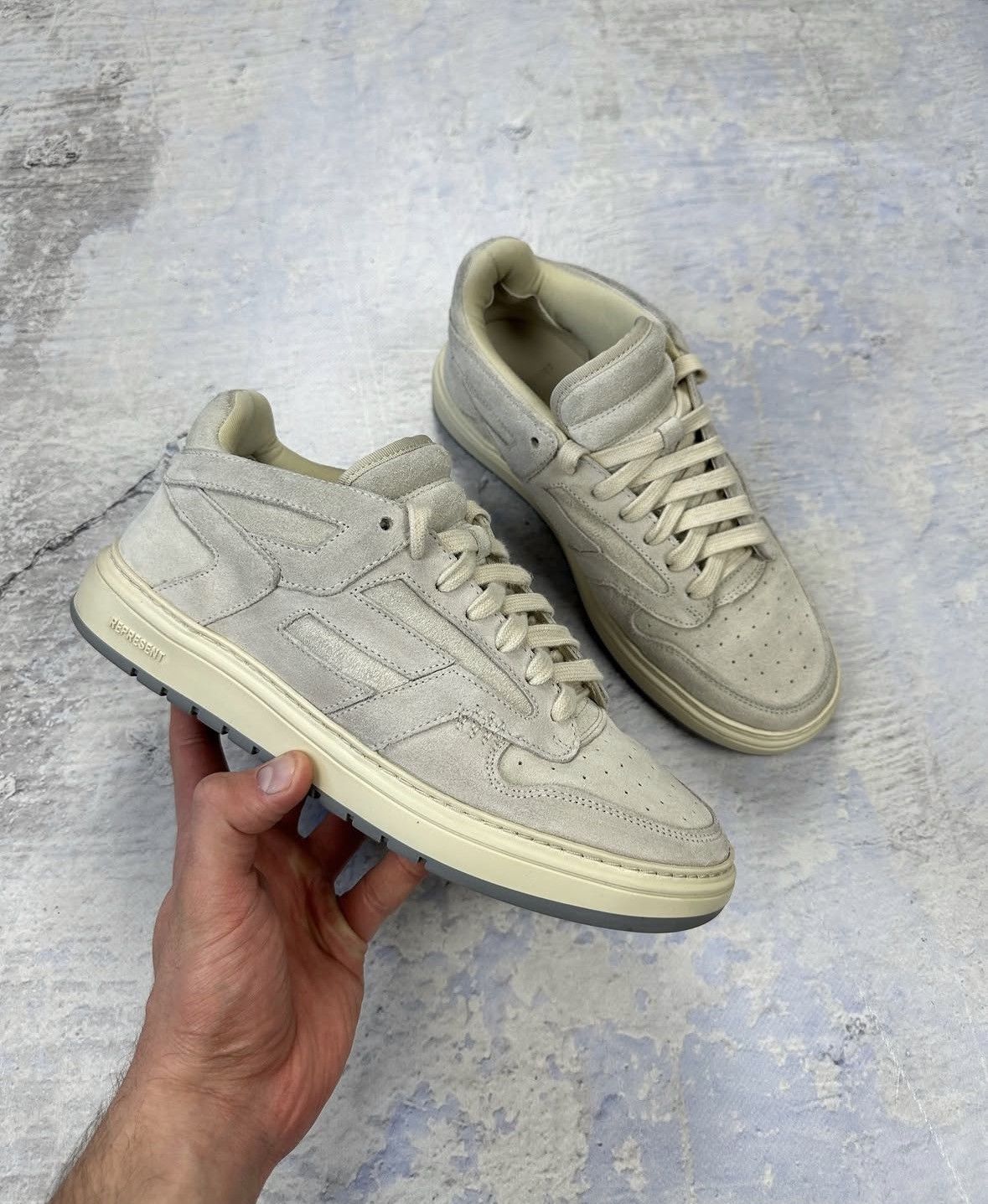 Represent Clo suede sneakers mens