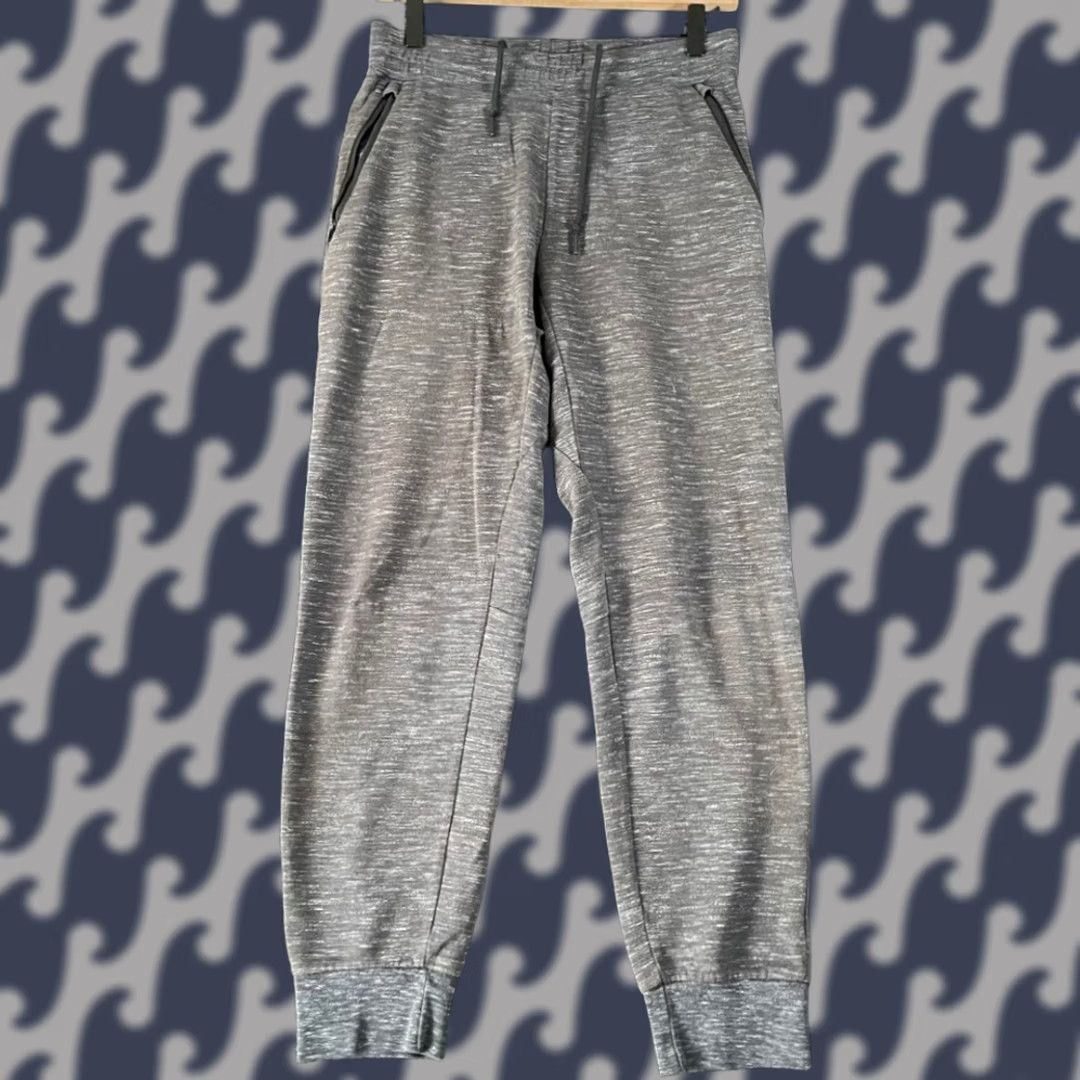 Uniqlo Uniqlo Gray Heathered Active Athletic Jogger Cuffed Pants Men's Small Size US 29 - 1 Thumbnail