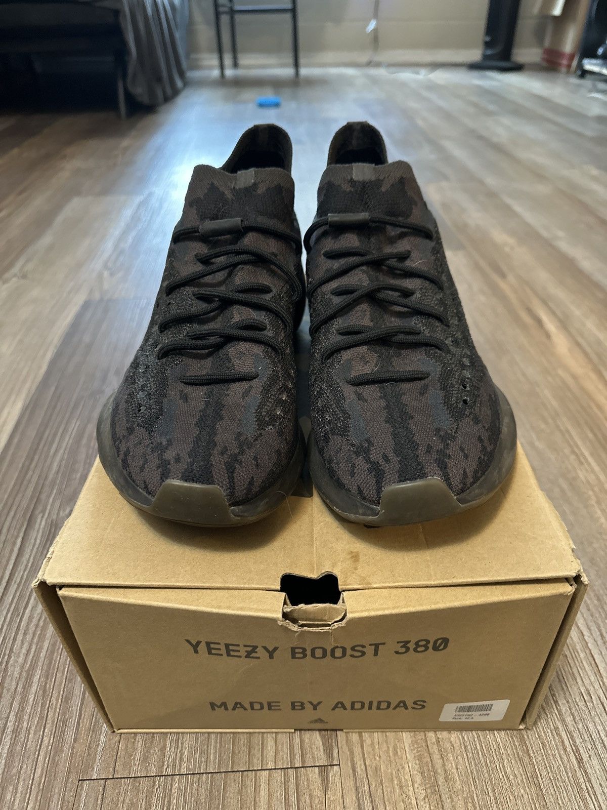 Adidas × Yeezy Yeezy Boost 380 Oynx Size US 13 / EU 46 - 1 Thumbnail