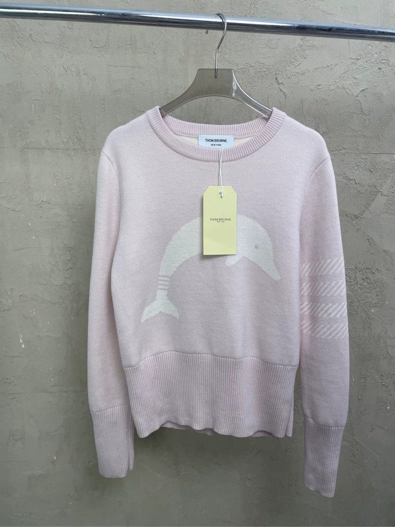 Thom Browne Thom browne Cherry blossom pink dolphin four-striped round- Size XS / US 0-2 / IT 36-38 - 1 Thumbnail