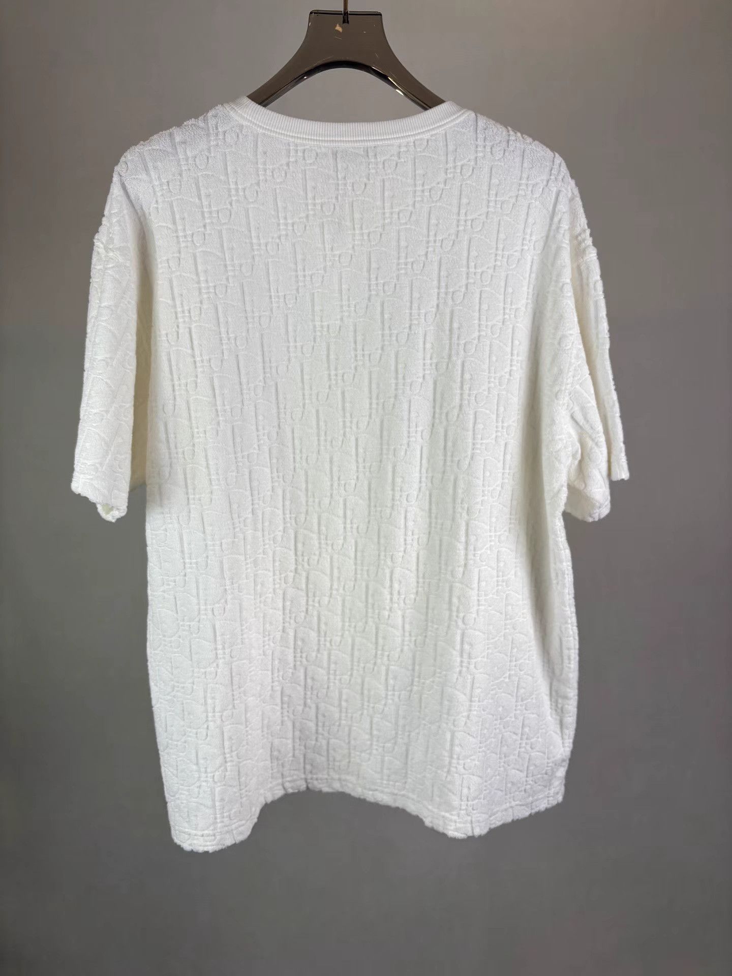 Dior DIOR White Towel Texture Short Sleeve K1 Size US XL / EU 56 / 4 - 2 Thumbnail