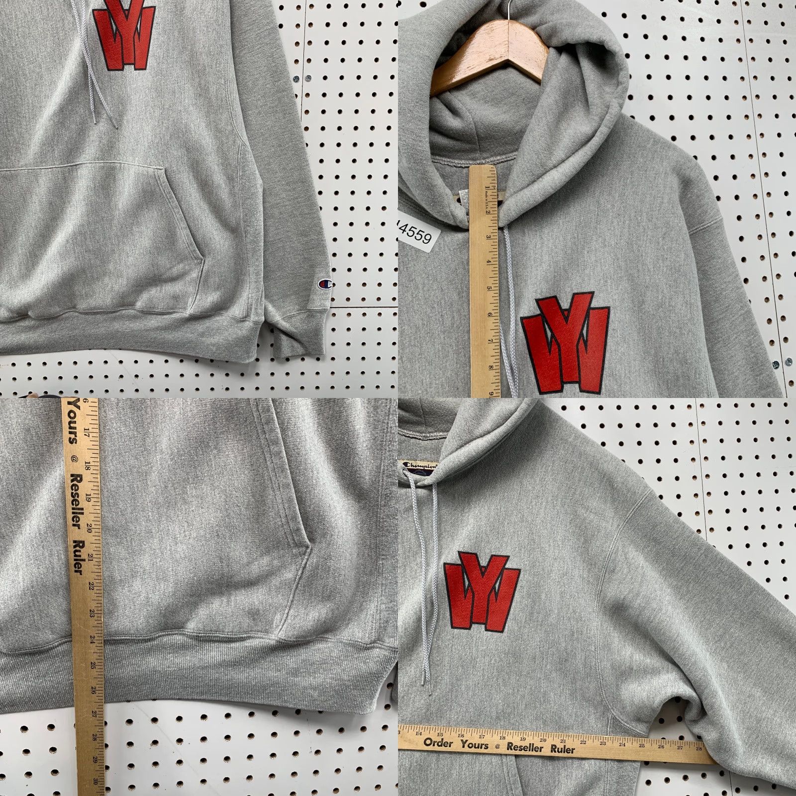 Champion Vintage Champion Reverse Weave Sweatshirt Mens XL Gray Y Wrestling Heavyweight Size US XL / EU 56 / 4 - 8 Thumbnail