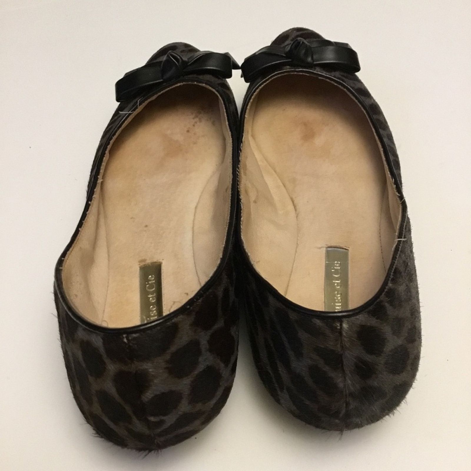 Other Louise et Cie Light Gray Zebra Pattern Flats Size US 7 / IT 37 - 6 Thumbnail
