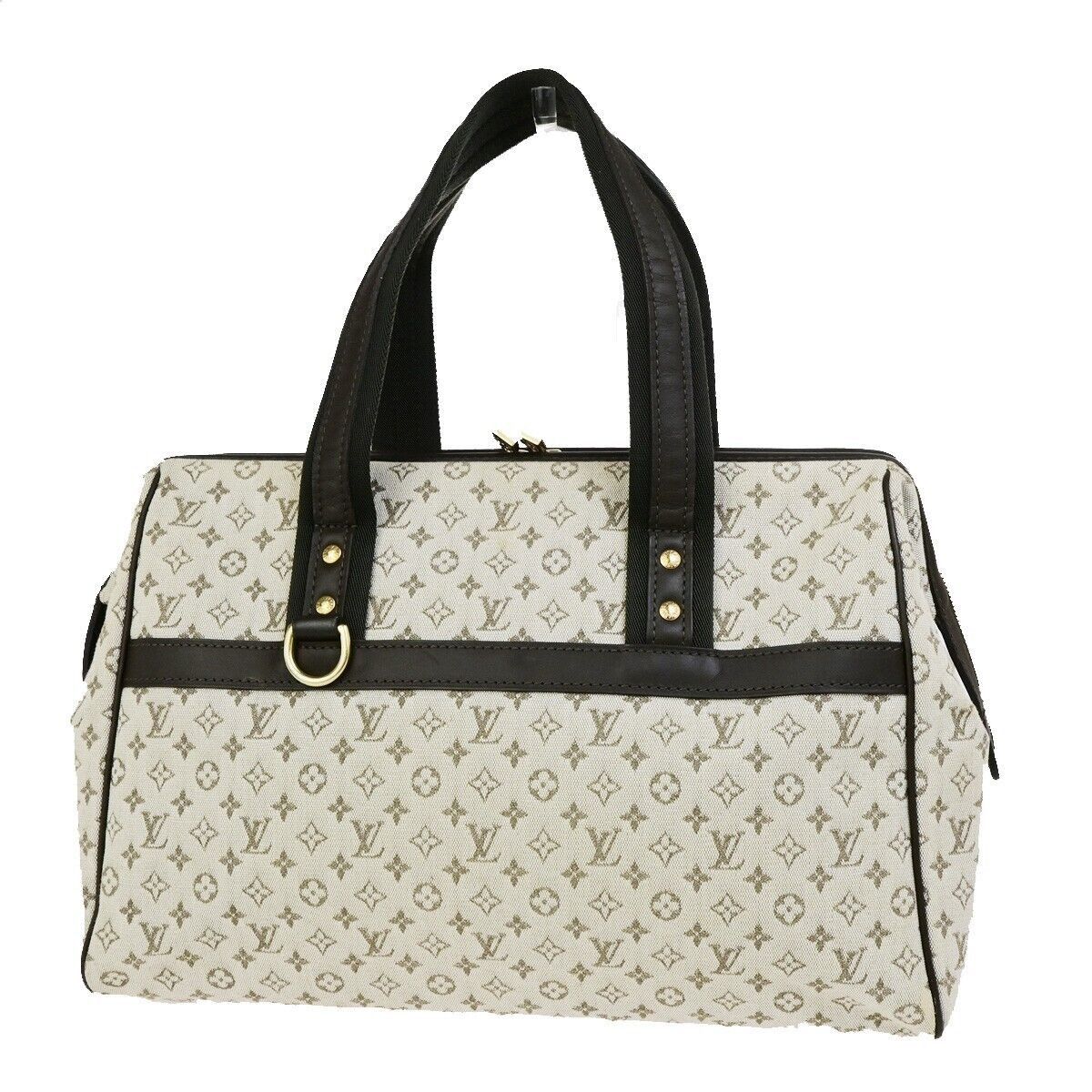 Louis Vuitton Josephine Khaki Canvas Handbag (Pre-Owned) Size ONE SIZE - 1 Thumbnail