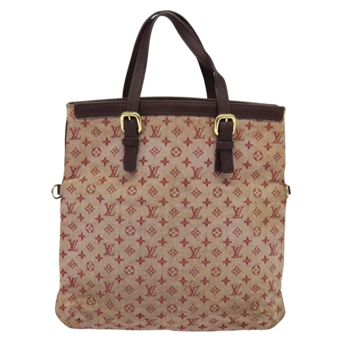 Louis Vuitton LOUIS VUITTON Monogram Mini Françoise Bag Red Cherry M92210 Size ONE SIZE - 2 Thumbnail