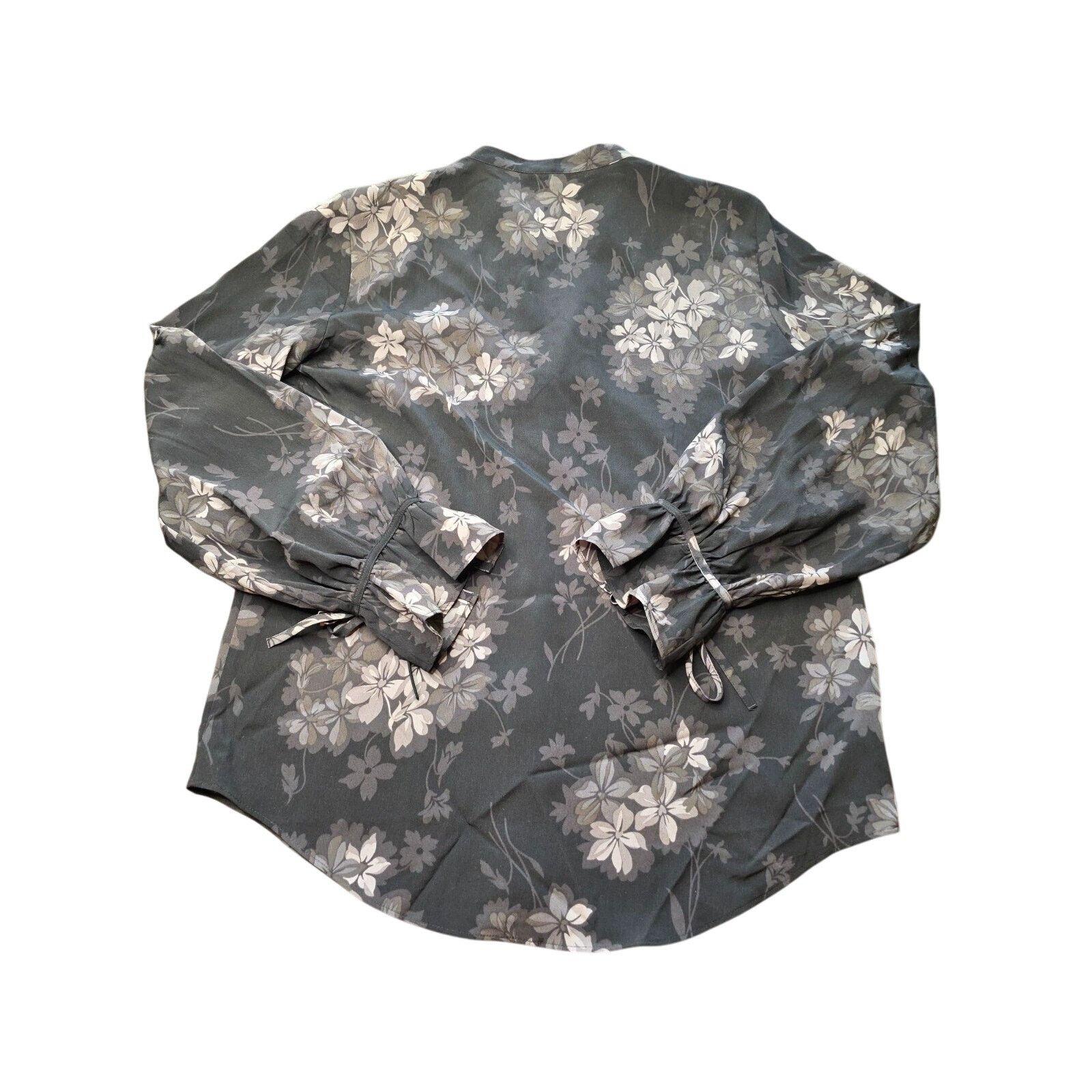 Ann Taylor Ann Taylor Womens Sz S Blouse Sheer Womens Size S / US 4 / IT 40 - 13 Thumbnail