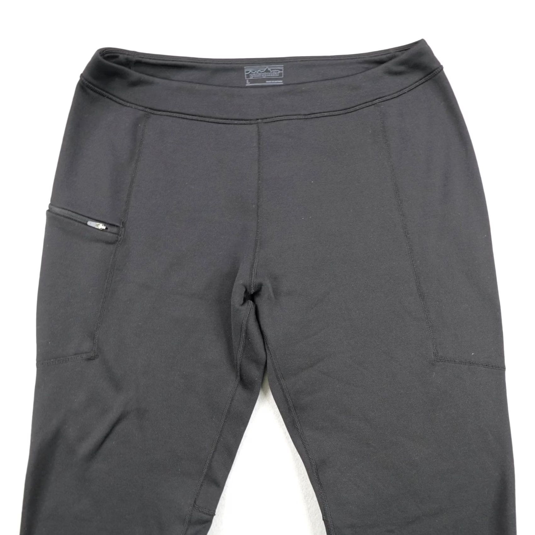 Patagonia Patagonia Mens Large Black Crosstrek Fleece Jogger Pants Sweats Polartec Bottoms Size US 33 - 2 Thumbnail