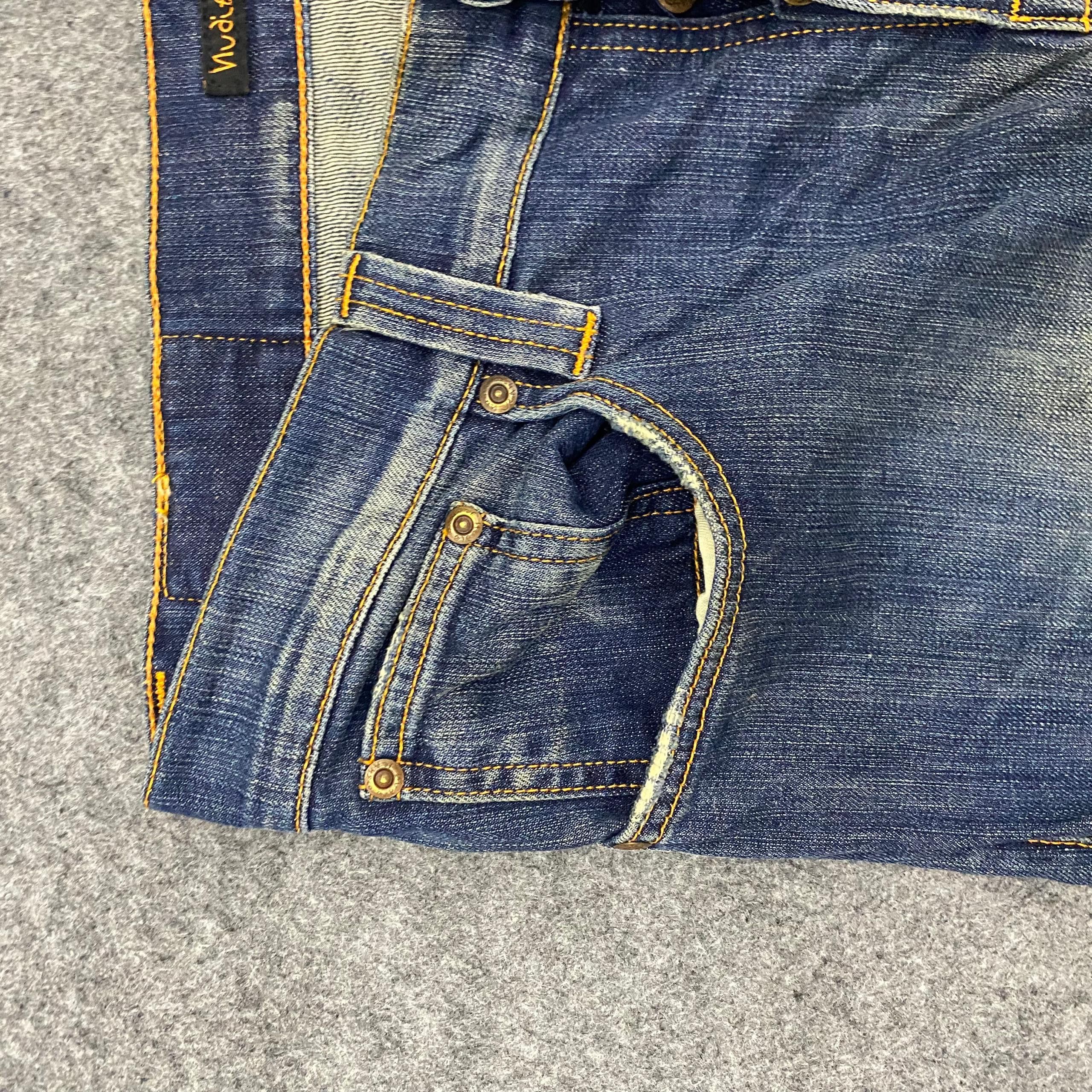 Nudie Jeans 💥Best Offer💥Vintage Nudie Bootcut Distressed Denim Size US 33 - 9 Thumbnail