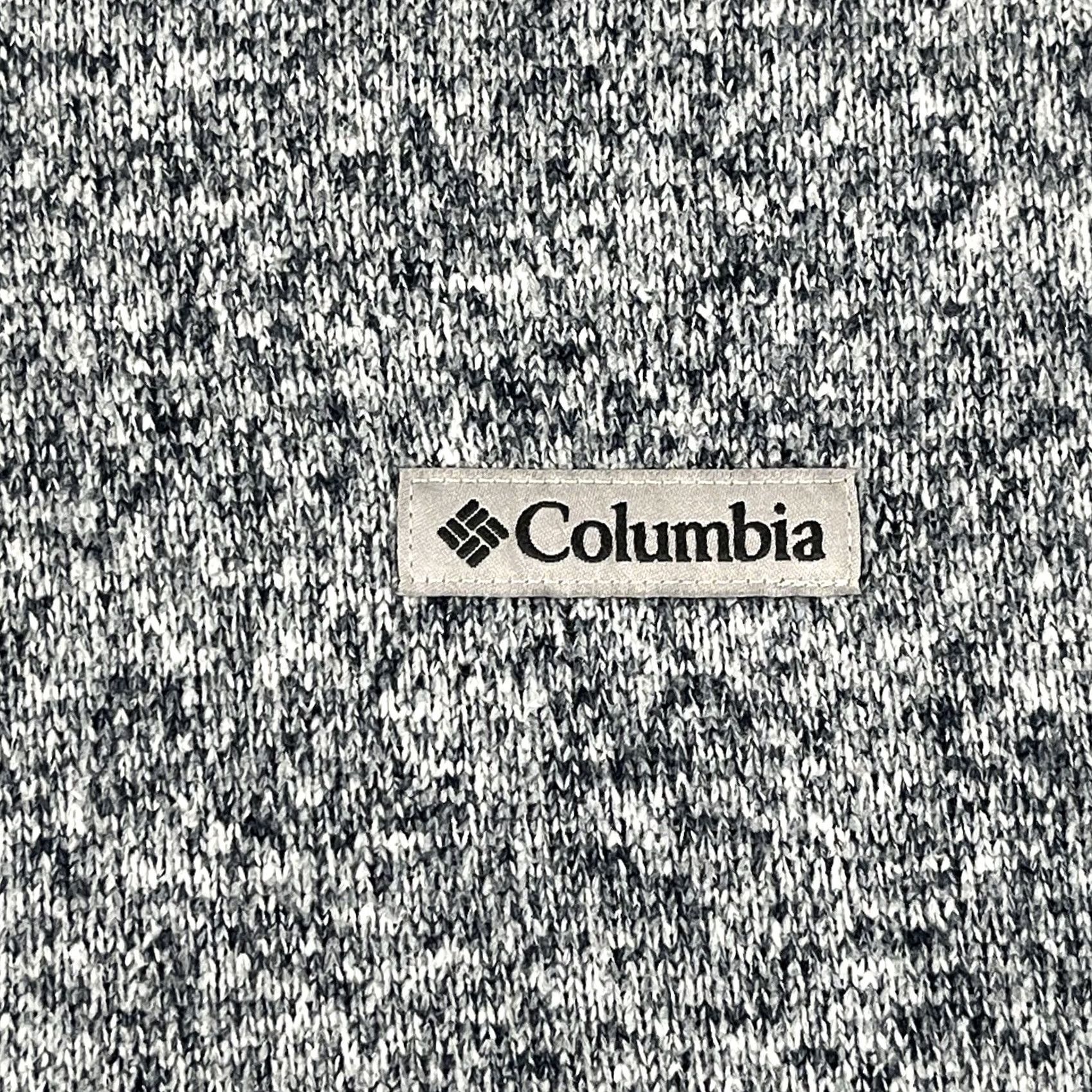 Vintage Columbia Jacket Mens Large Full Zip Fleece Outdoors Hiking Lightweight Heather Blue Solid Pockets Zipper Logo Size US L / EU 52-54 / 3 - 2 Thumbnail