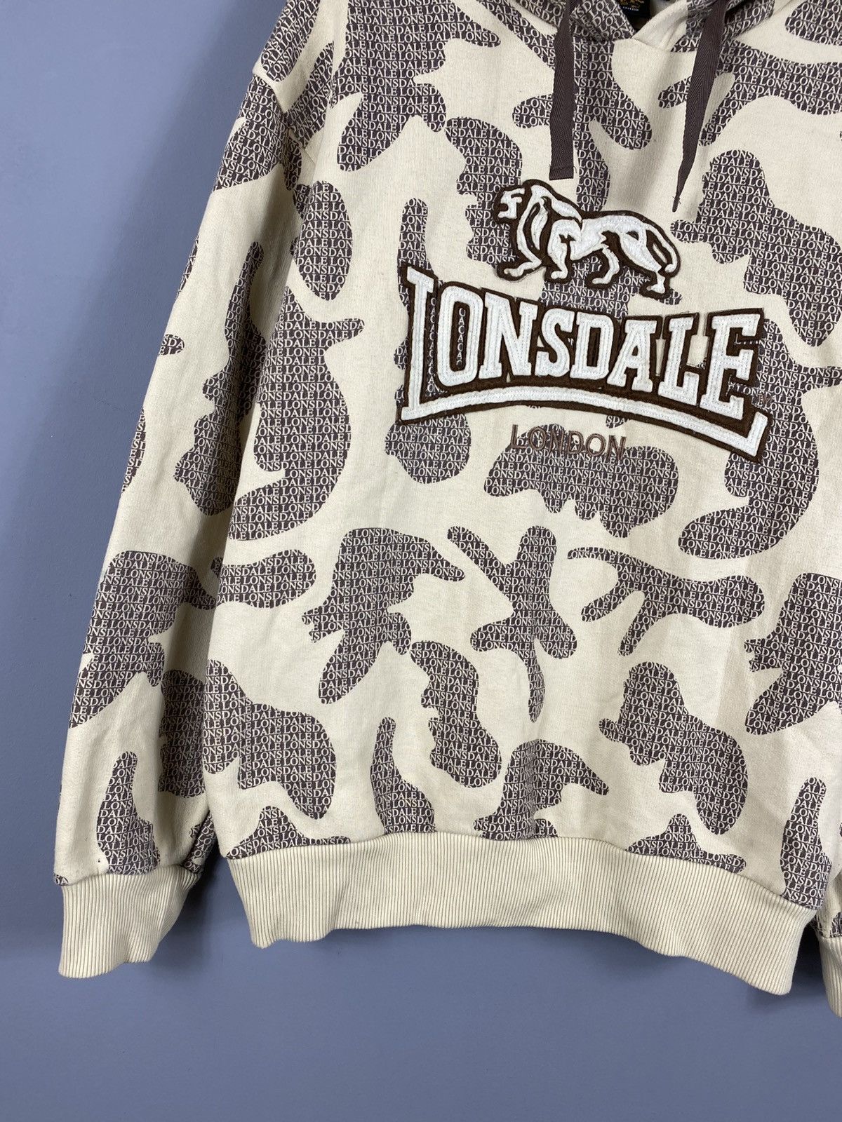 Lonsdale × Vintage Vintage Hoodie Lonsdale London Limited Edition Oversized Size US M / EU 48-50 / 2 - 3 Thumbnail