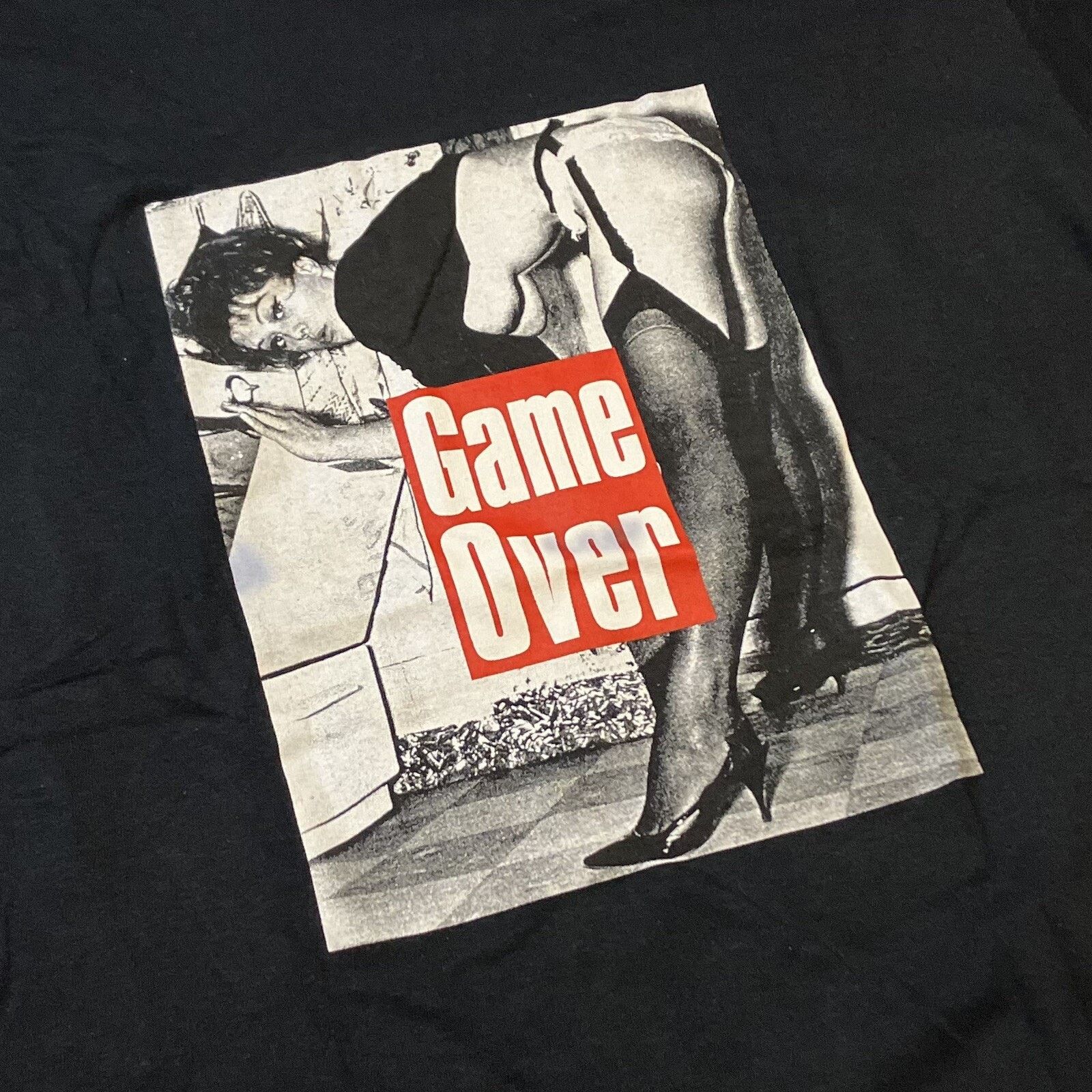 Supreme Supreme Vintage T Shirt Black Game Over Burlesque Box Logo Size US M / EU 48-50 / 2 - 3 Thumbnail