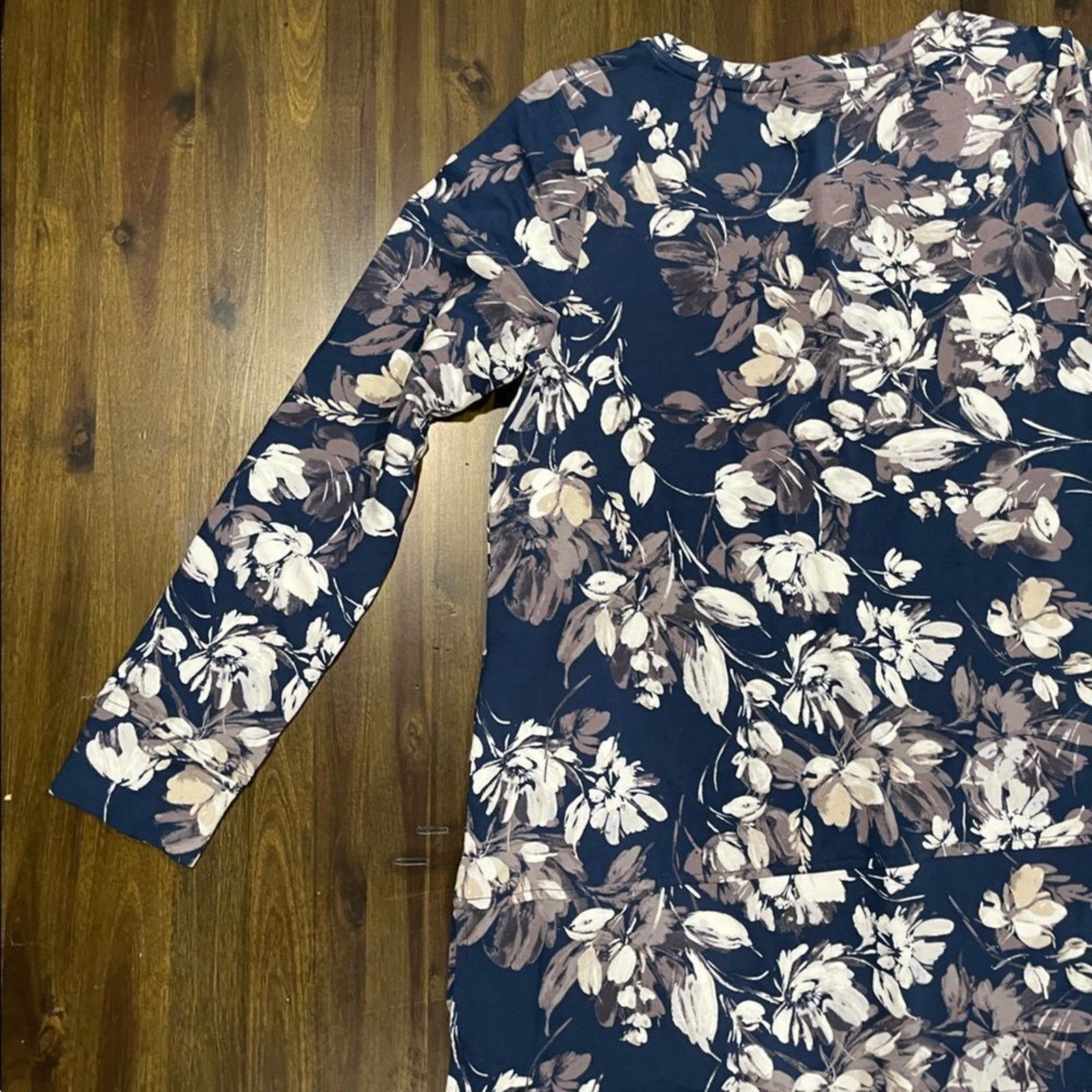Vintage J. Jill Pure Jill Harmony Crew Neck Tunic Blouse SIZE: Small Size S / US 4 / IT 40 - 8 Thumbnail