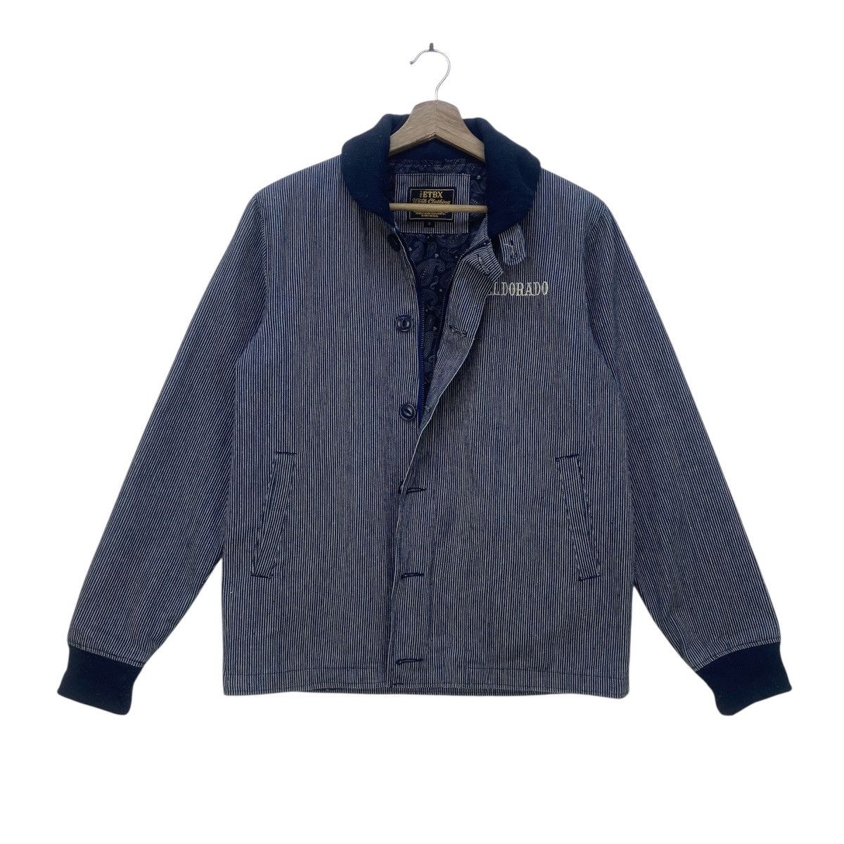 Japanese Brand Etbx Work Clothing Living & Dead Eldorado Hickory Stripe Size US S / EU 44-46 / 1 - 2 Thumbnail