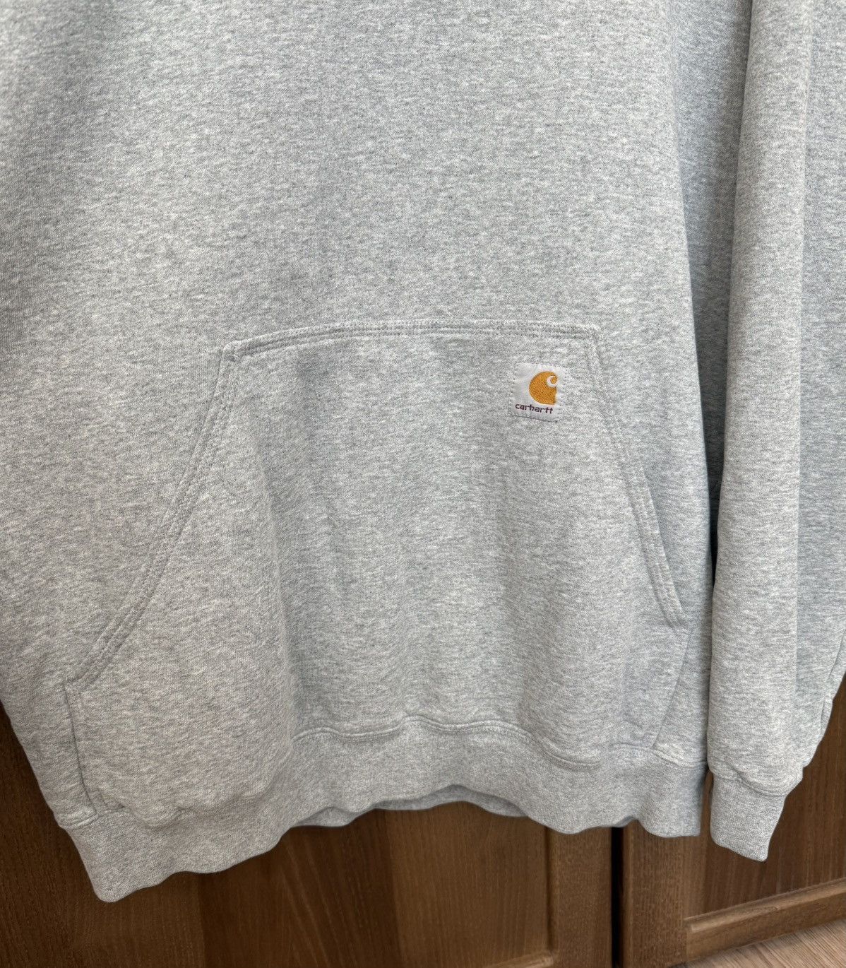 Carhartt Vintage Carhartt Original Fit Gray Hoodie made in Mexico Size US M / EU 48-50 / 2 - 6 Thumbnail