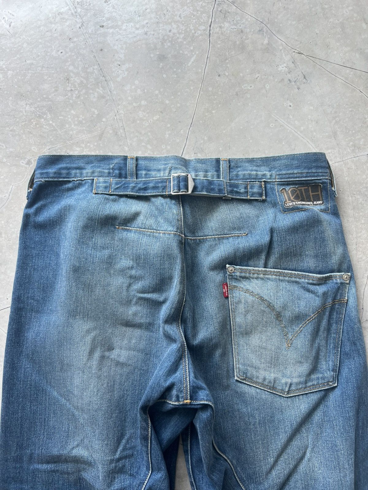 Levi's Levis Engineered Jeans Buckleback Tag W32 Actual 33x26 Size US 32 / EU 48 - 6 Thumbnail