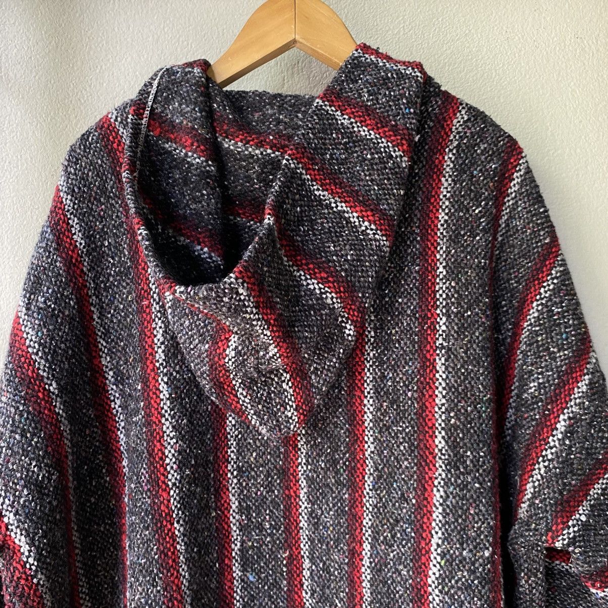 Vintage Black & Red Striped Baja Hoodie Size US M / EU 48-50 / 2 - 9 Thumbnail