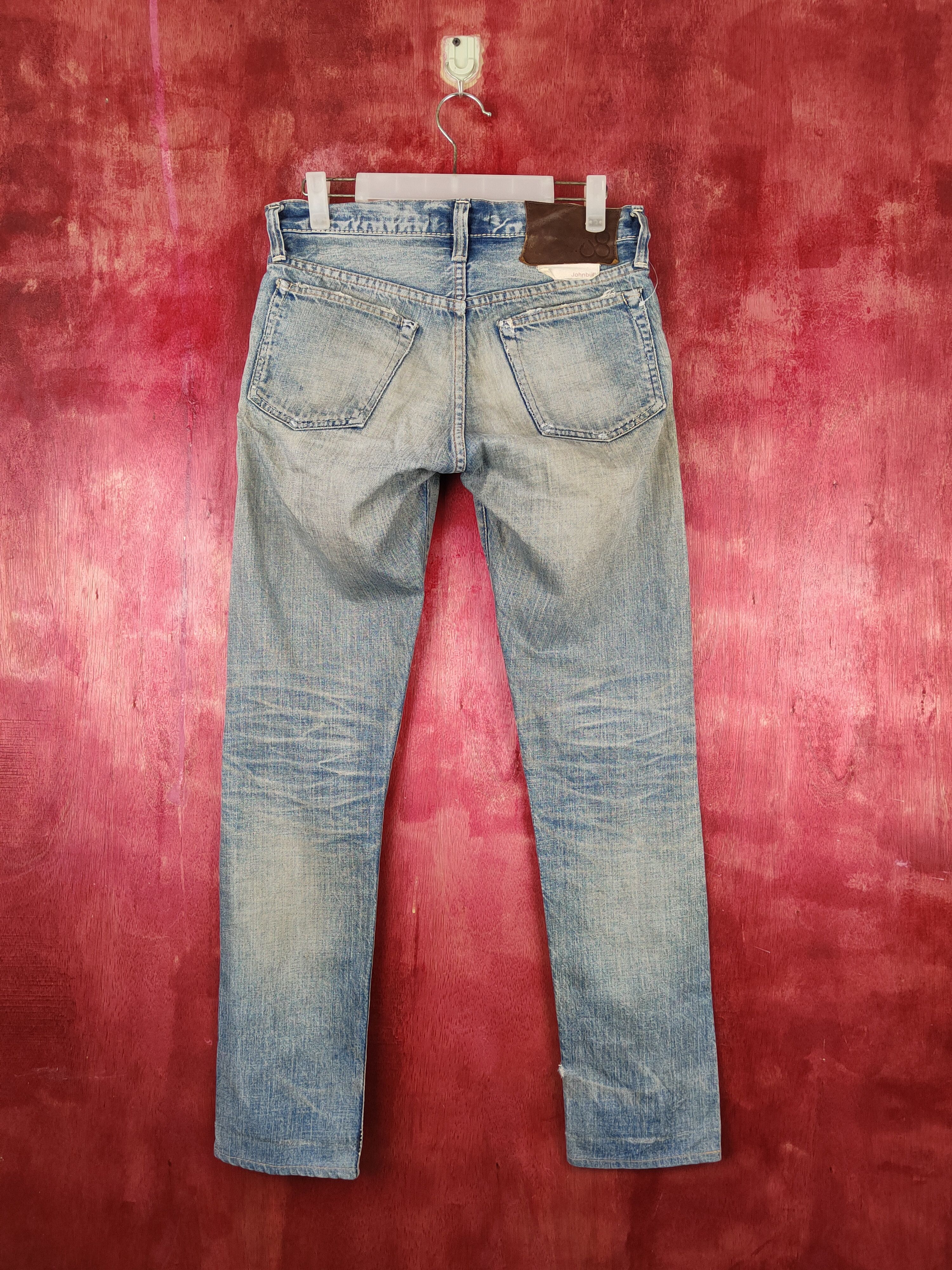 Johnbull John Bull Blue Faded Distressed Ripped Jeans #S1698DL Size US 30 / EU 46 - 9 Thumbnail