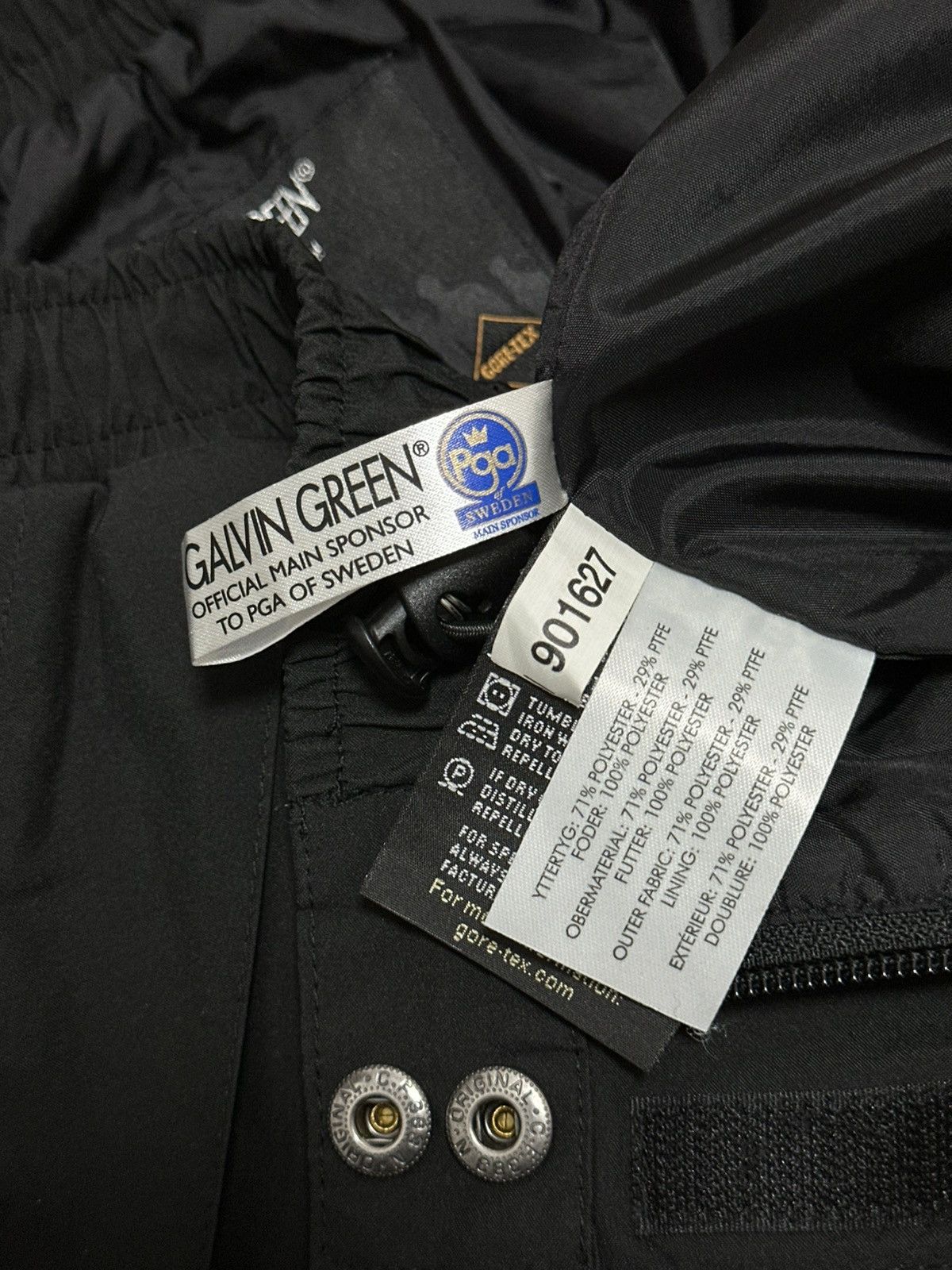 Galvin Green Gore-Tex Performance Shell Women’s Size L Black