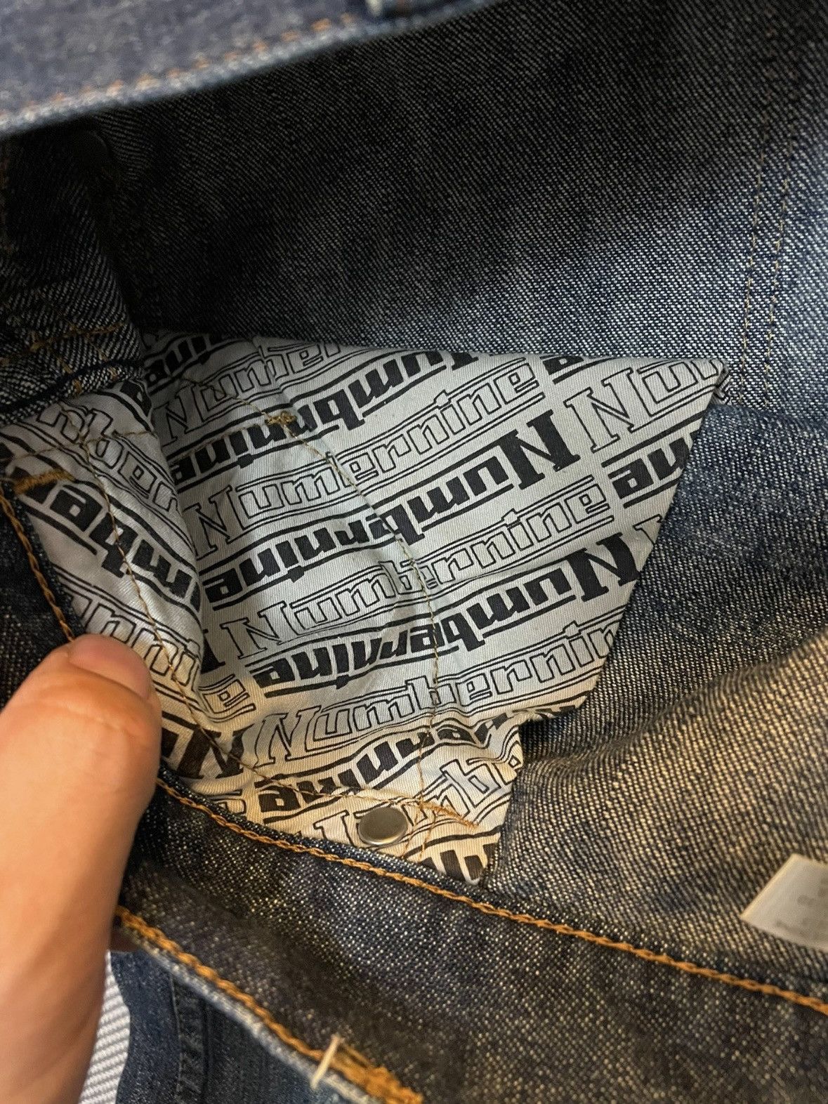 Number (N)ine Number (n)ine ss03 denim jeans Size US 30 / EU 46 - 7 Thumbnail