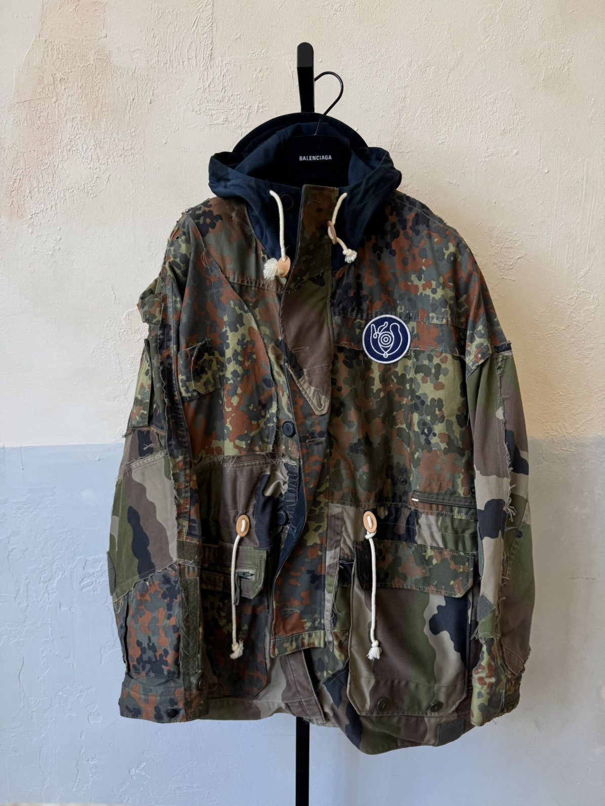 Loewe FW20 EYE LOEWE NATURE HOODED PARKA JACKET FLEECE LINING 48 Size US M / EU 48-50 / 2 - 1 Thumbnail