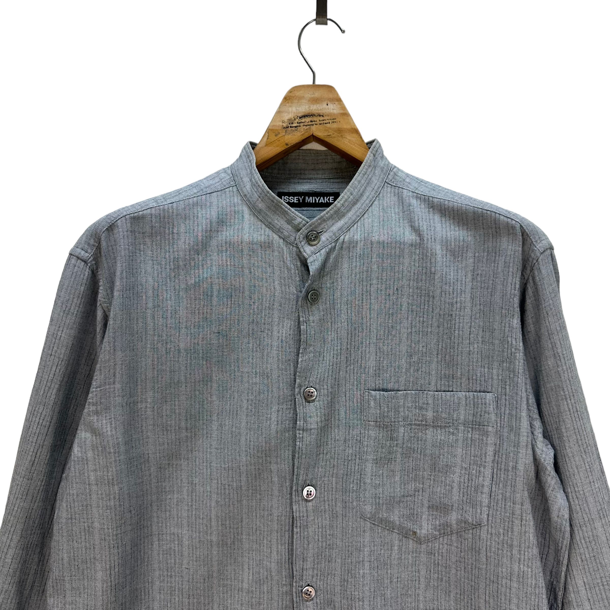 Issey Miyake ISSEY MIYAKE BUTTON UPS SHIRT #8031-197 Size US M / EU 48-50 / 2 - 2 Thumbnail