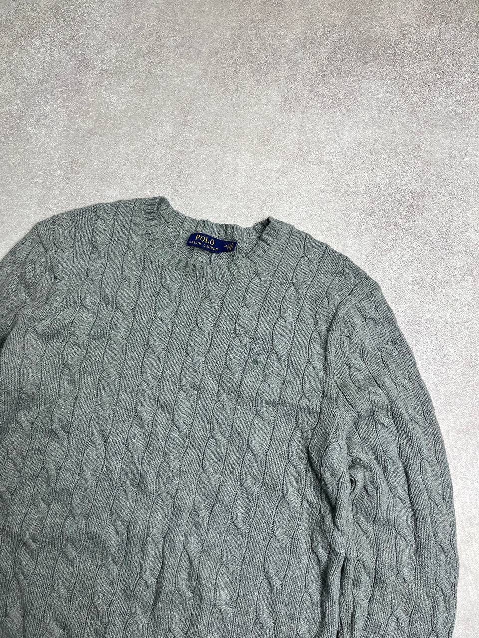Other Vintage Polo Ralph Lauren Cable Knit Sweater M Size US M / EU 48-50 / 2 - 2 Thumbnail