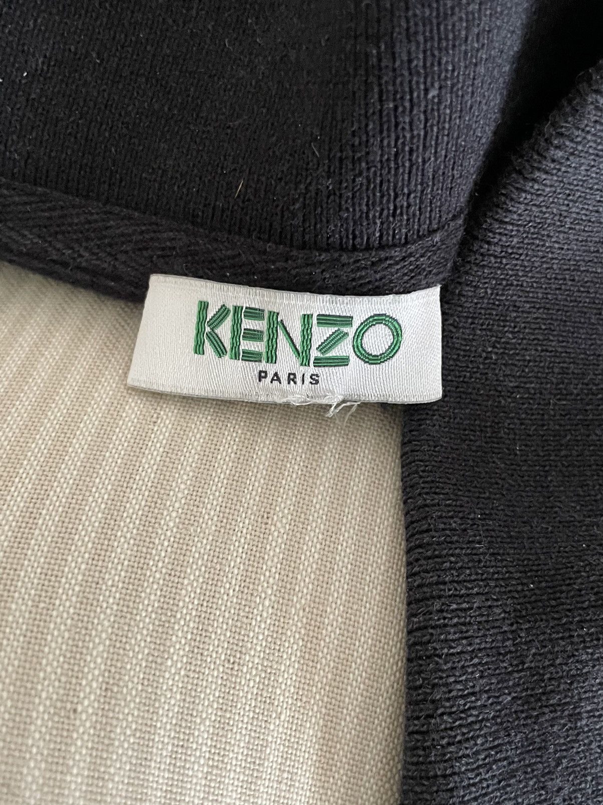 Kenzo Kenzo Paris Black Classic Tiger Logo Polo Size Medium Size US M / EU 48-50 / 2 - 5 Thumbnail