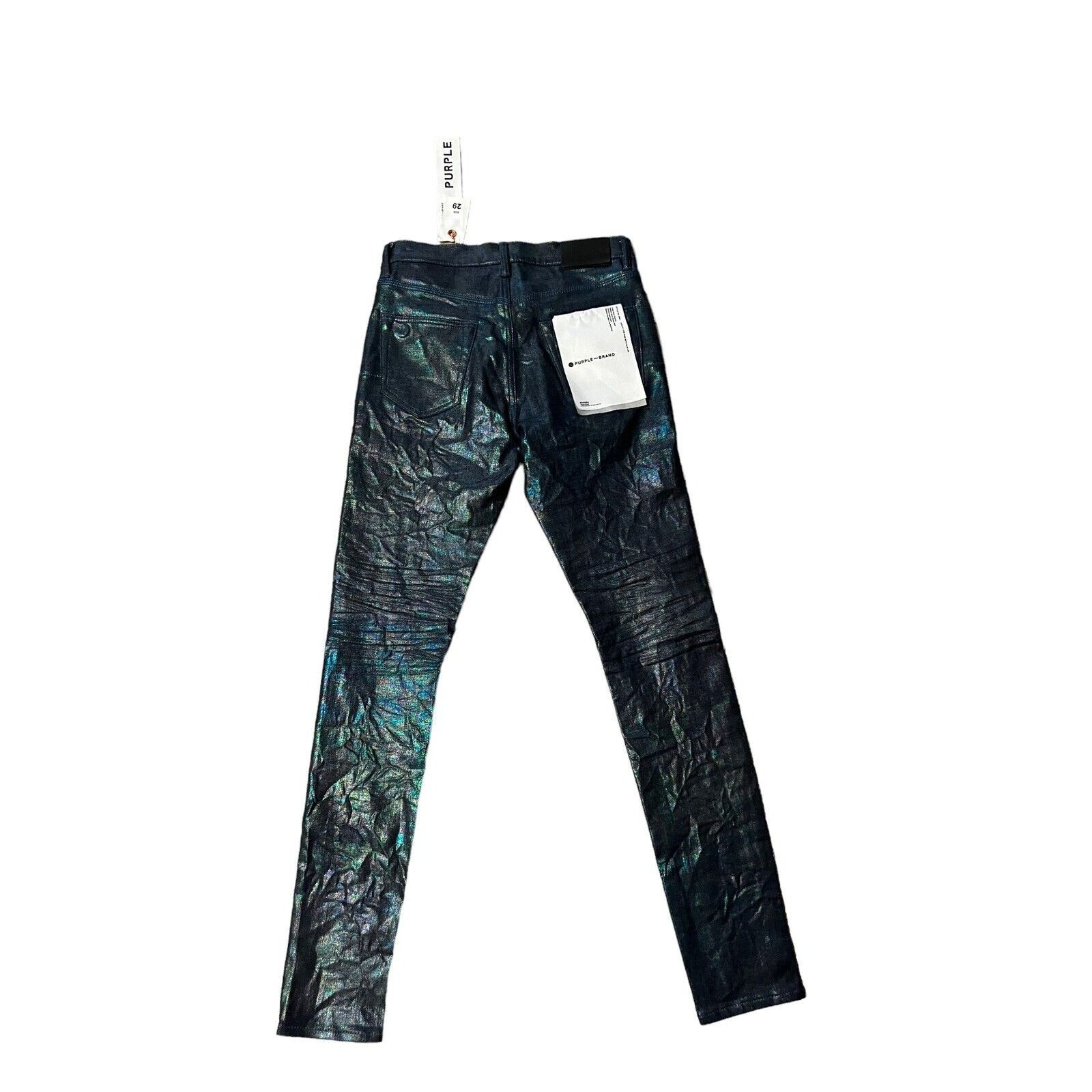 Purple × Purple Brand Purple Brand Jeans Mens Slim Fit Dark Blue Size 29/30 Size US 29 - 3 Thumbnail