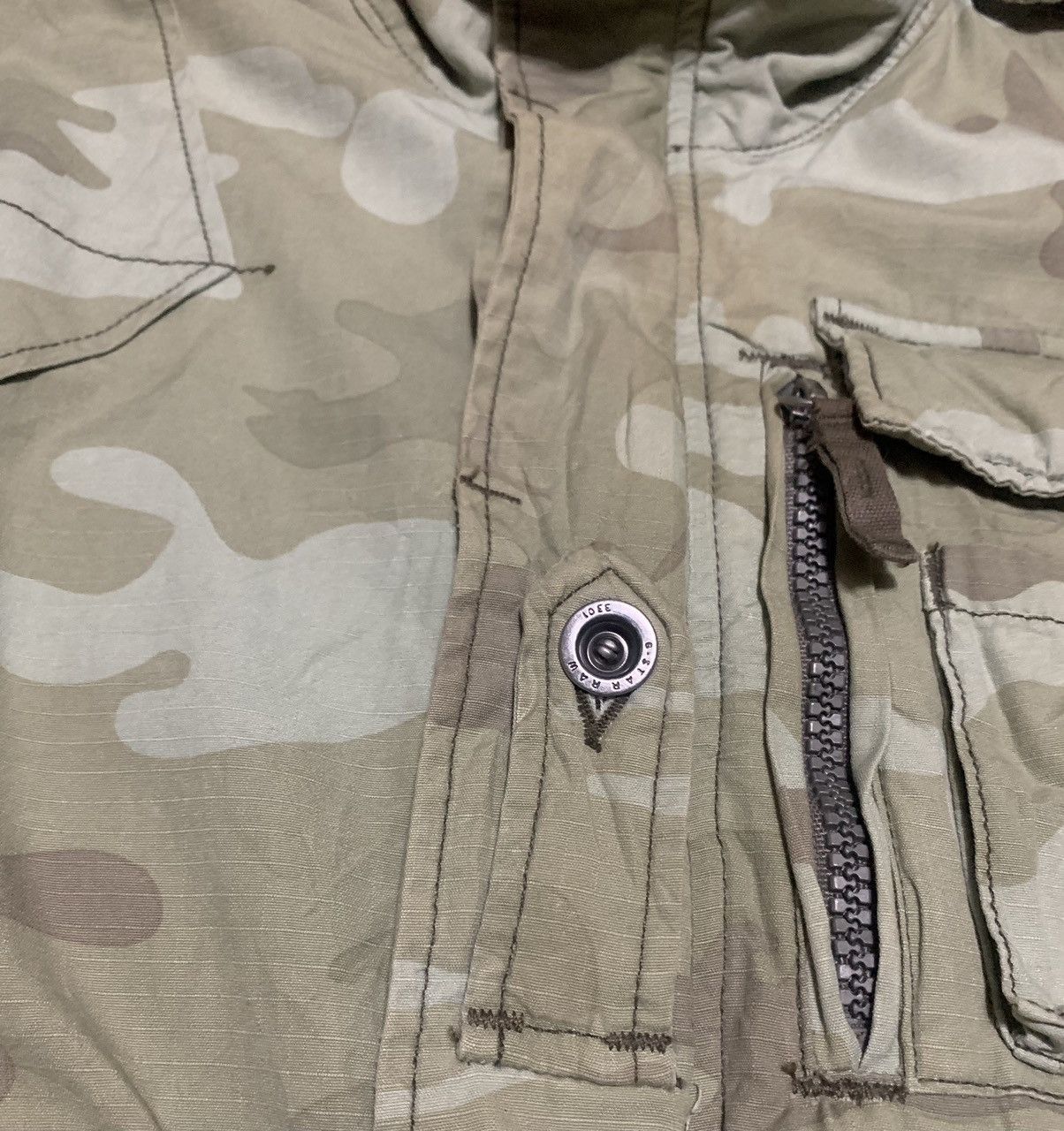 G-Star Vintage G Star Raw Camo Jacket Nice Design Size US L / EU 52-54 / 3 - 6 Thumbnail