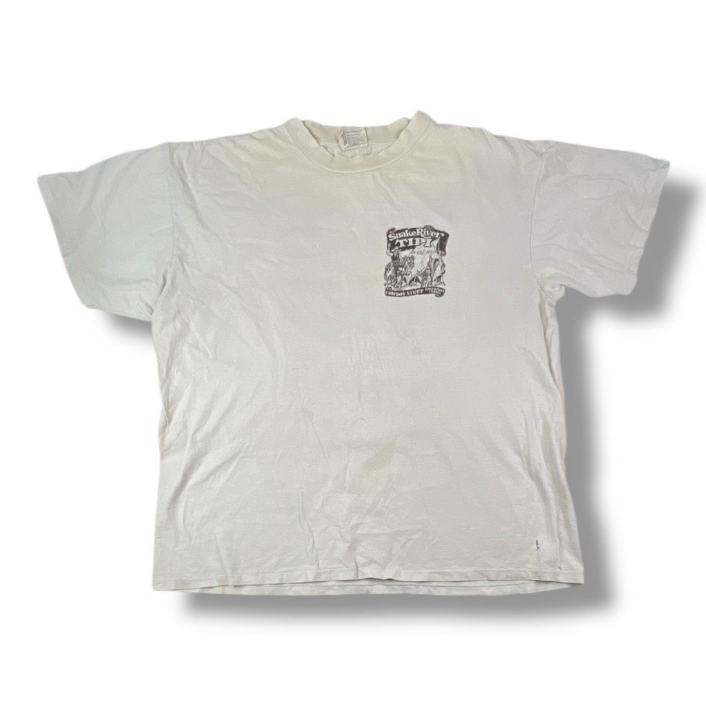 Other Vintage Oneita Cowboy Stuff Hagerman Idaho Western Single St Size US XL / EU 56 / 4 - 1 Thumbnail