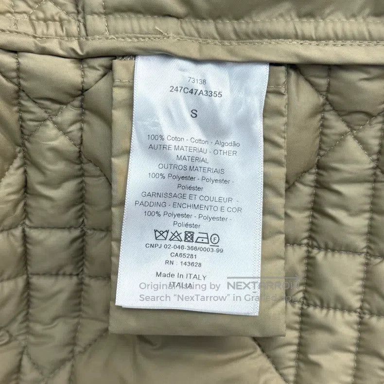 Dior Dior Khaki bee logo diamond hooded cotton suit coat Size S / US 4 / IT 40 - 6 Thumbnail