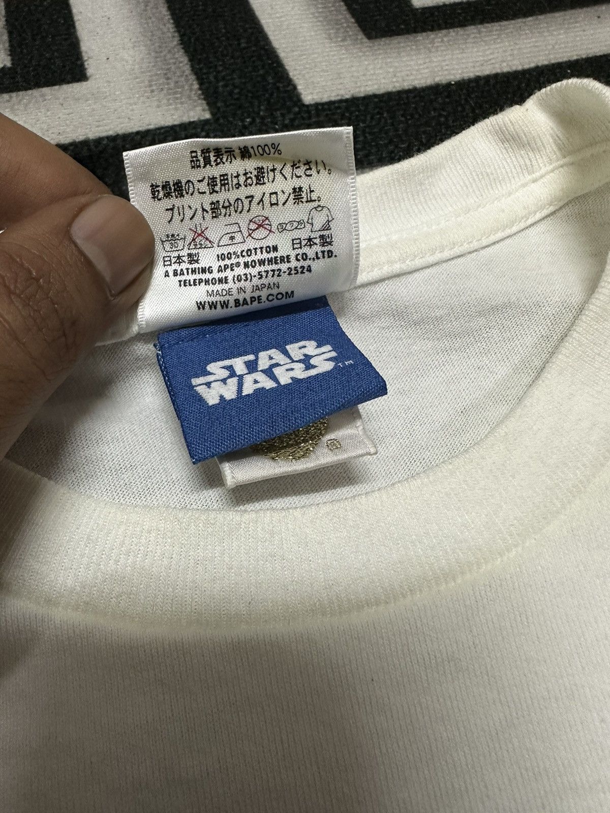 Bape × Nigo × Star Wars A bathing ape x star wars tee Size US M / EU 48-50 / 2 - 5 Thumbnail
