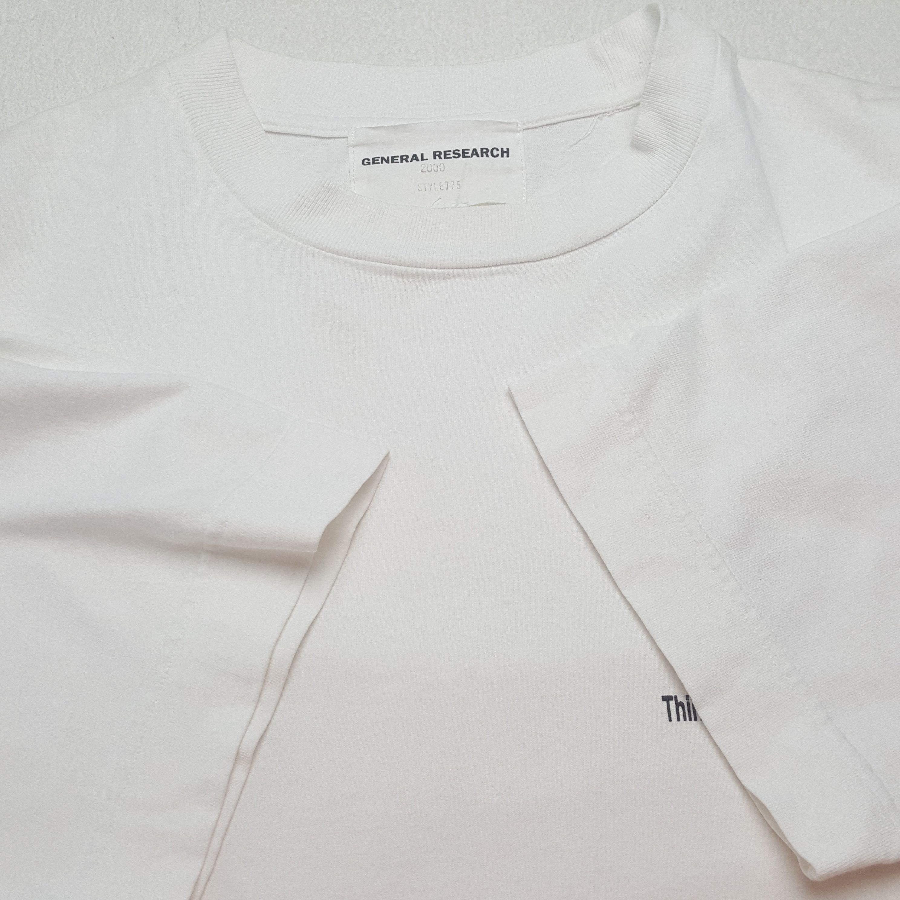 General Research × Japanese Brand × Vintage Vintage GENERAL RESEARCH Japanese Fashion Brand T-Shirts Size US L / EU 52-54 / 3 - 6 Thumbnail