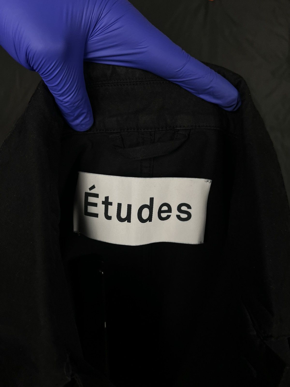 Etudes Études Black Denim Excursion jeans jacket Size US L / EU 52-54 / 3 - 7 Thumbnail