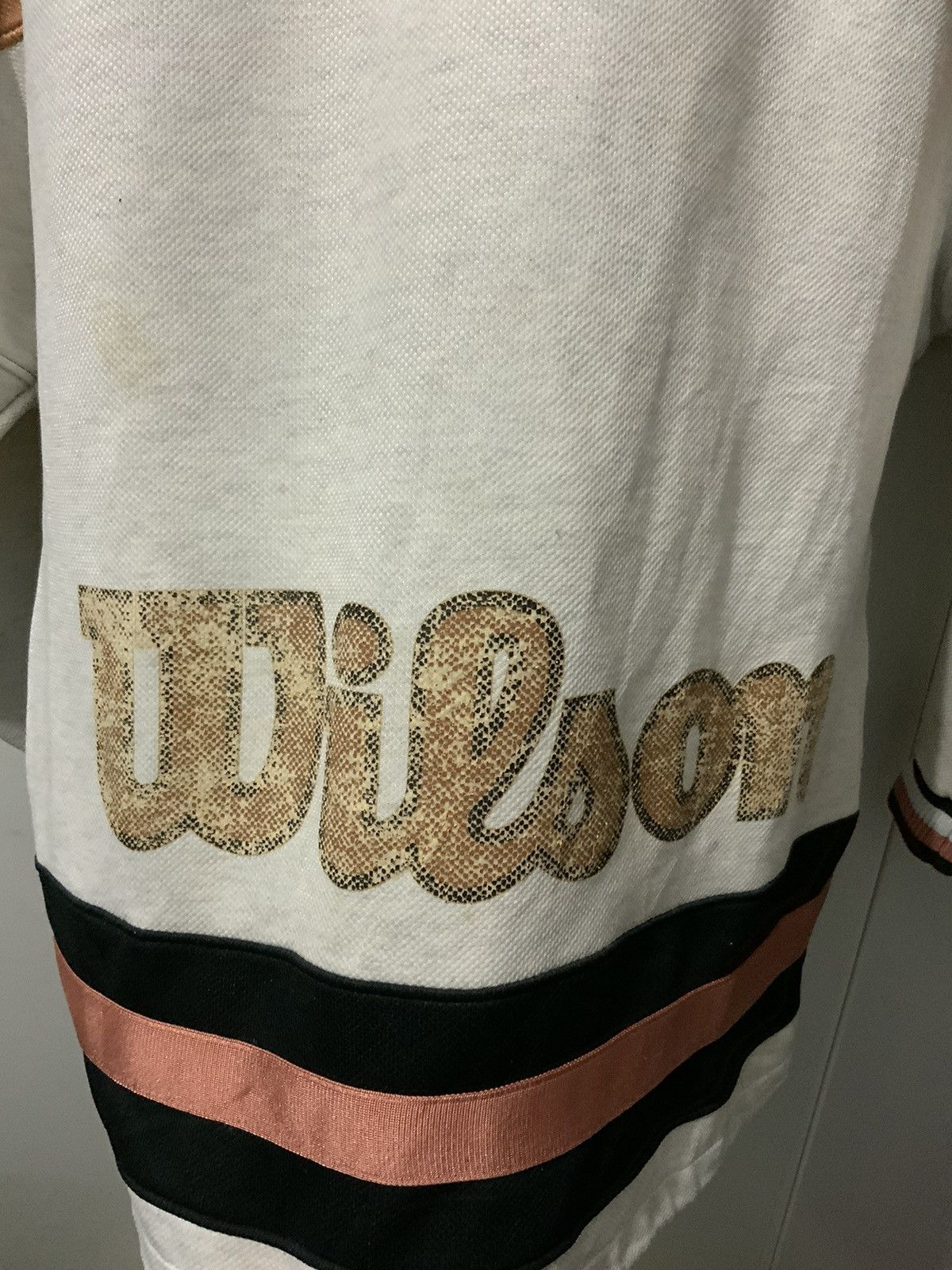 Japanese Brand Vintage Wilson Half Zipper Sweatshirt Size US M / EU 48-50 / 2 - 18 Thumbnail