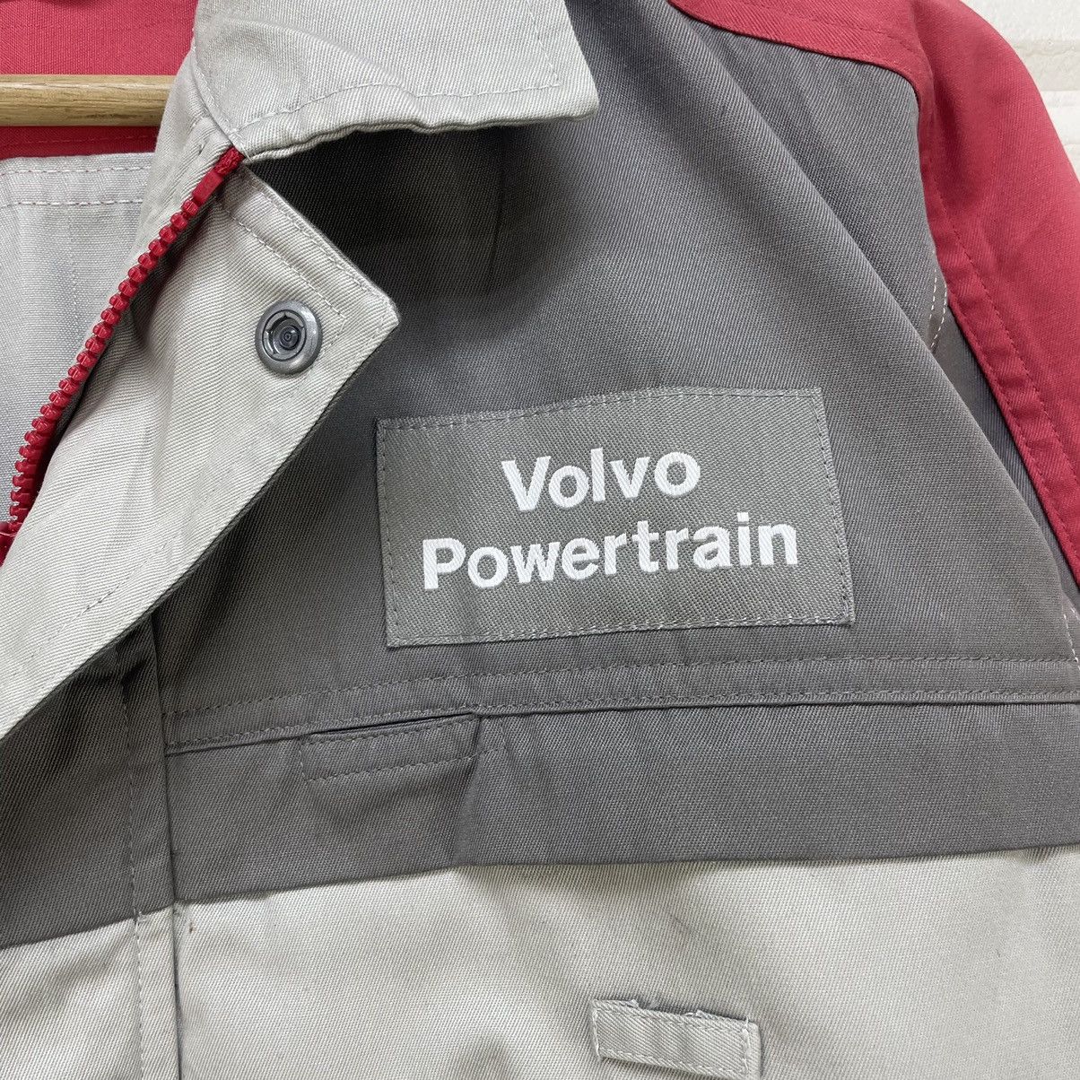 Vintage Vintage Worker Jacket Volvo Powertrsin Jacket Size US M / EU 48-50 / 2 - 4 Thumbnail