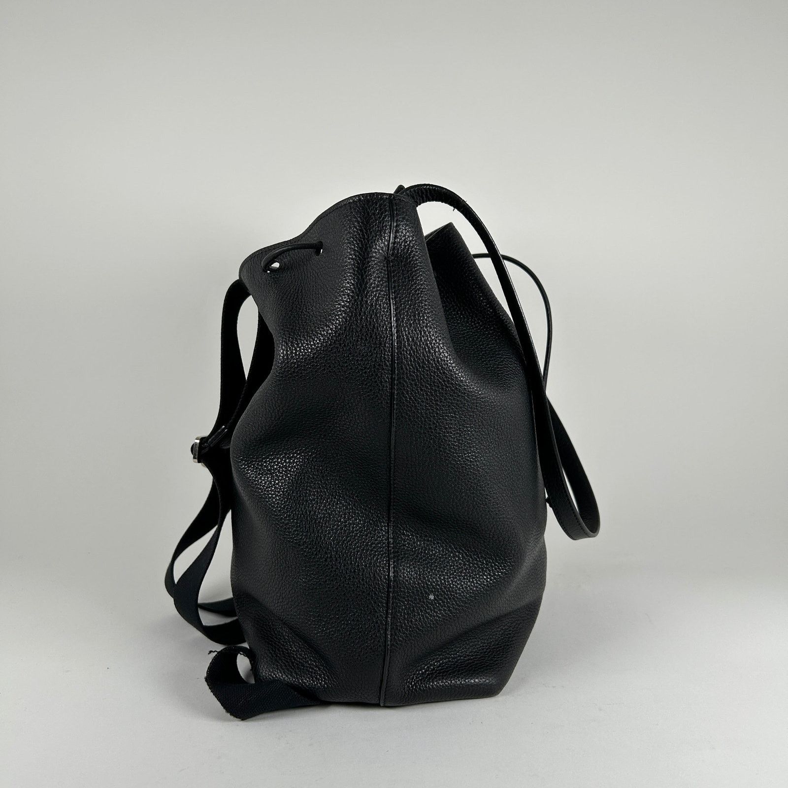 The Row The Row Black Leather Bucket 10 Backpack Size ONE SIZE - 5 Thumbnail
