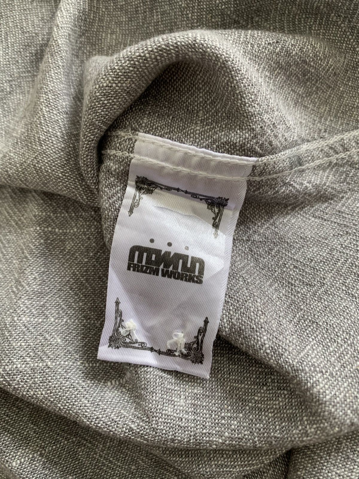 FrizmWORKS Last📦 Frizmworks Linen Half Button Up Shirt Size US L / EU 52-54 / 3 - 7 Thumbnail
