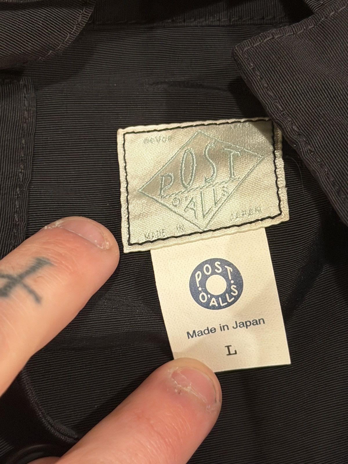 Post Overalls Post O’Alls 1105-SFB - NAVY Parka 60/40 - Black Size US L / EU 52-54 / 3 - 8 Thumbnail