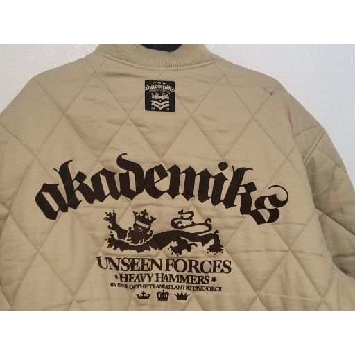 Akademiks Vintage Akademiks Unseen Forces Quilted Jacket Men Sz XXL Br Size US XXL / EU 58 / 5 - 6 Thumbnail