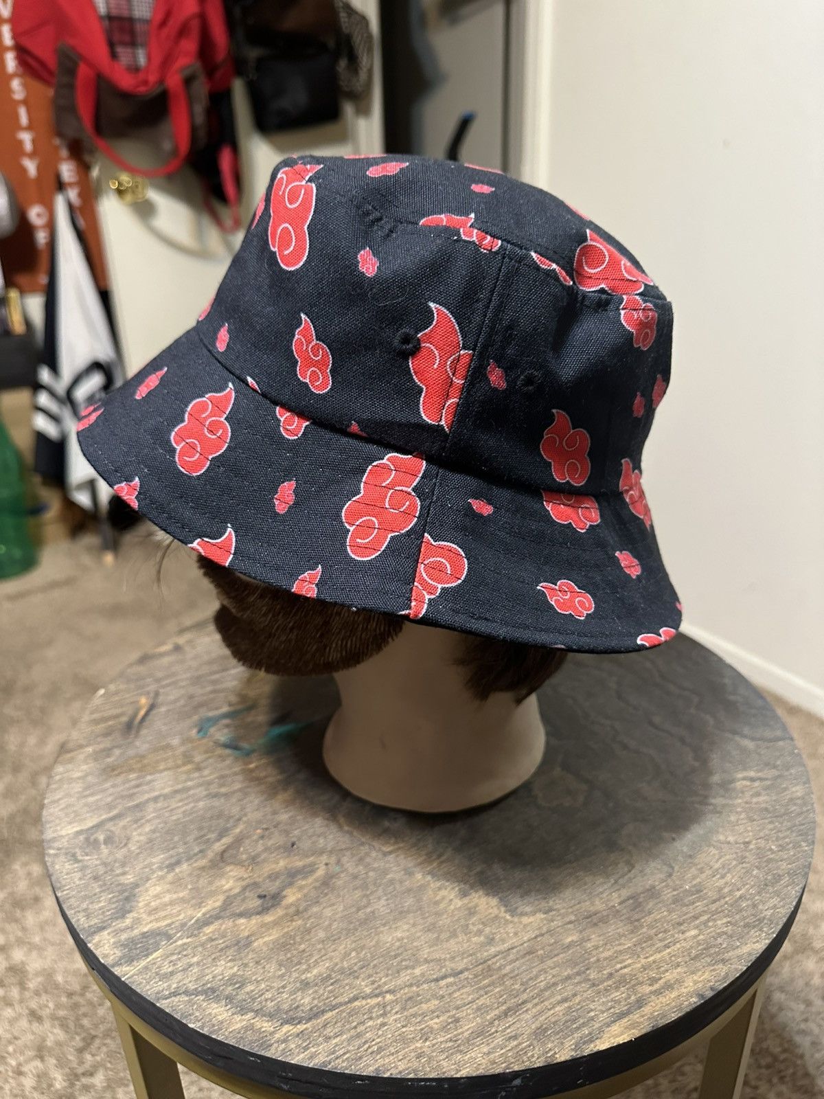 Other Vintage Naruto Shippuden “All Over” Akatsuki hat 00s Size ONE SIZE - 4 Thumbnail