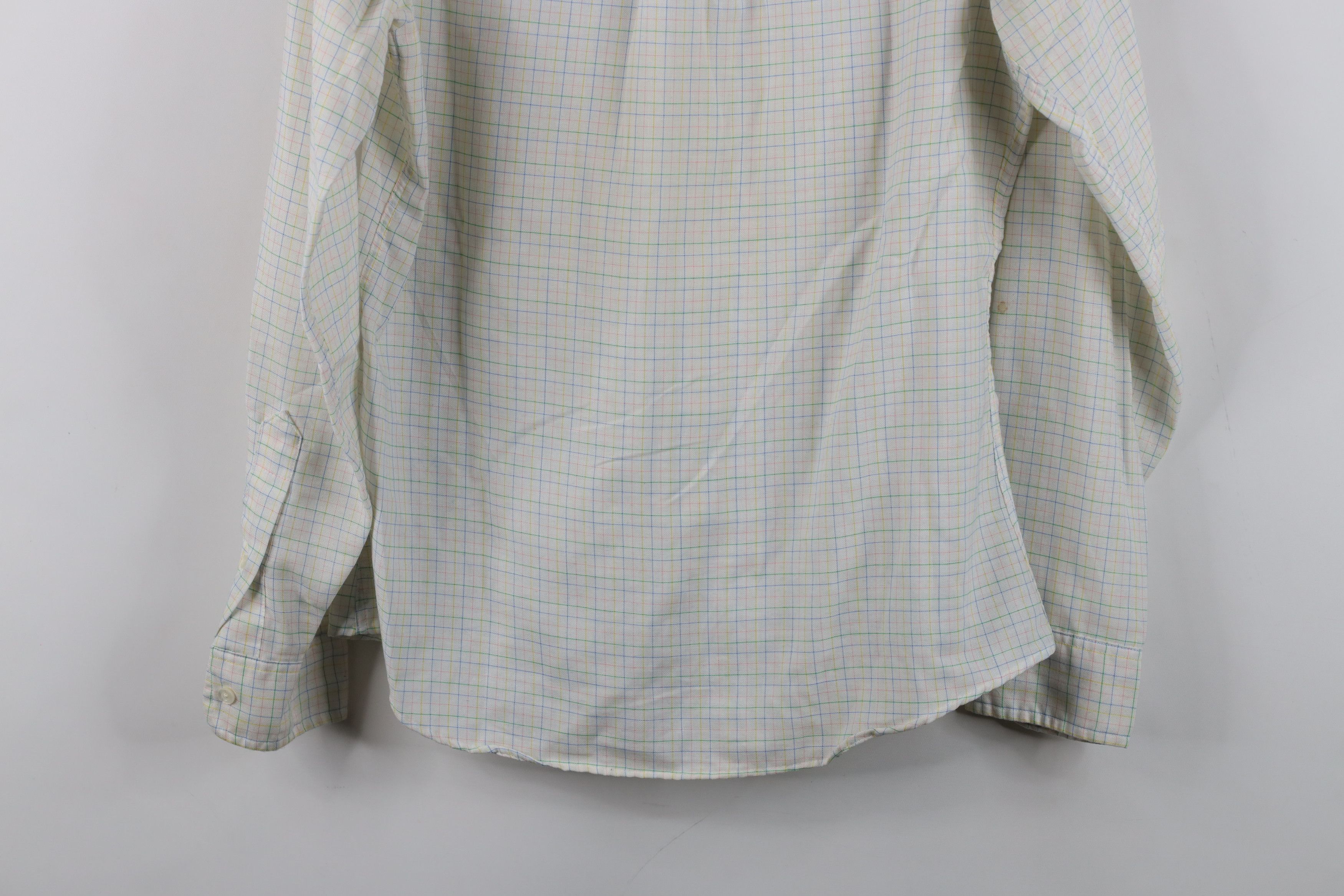 L.L. Bean Vintage 70s LL Bean Plaid Collared Button Down Shirt USA Size XL / US 12-14 / IT 48-50 - 13 Thumbnail