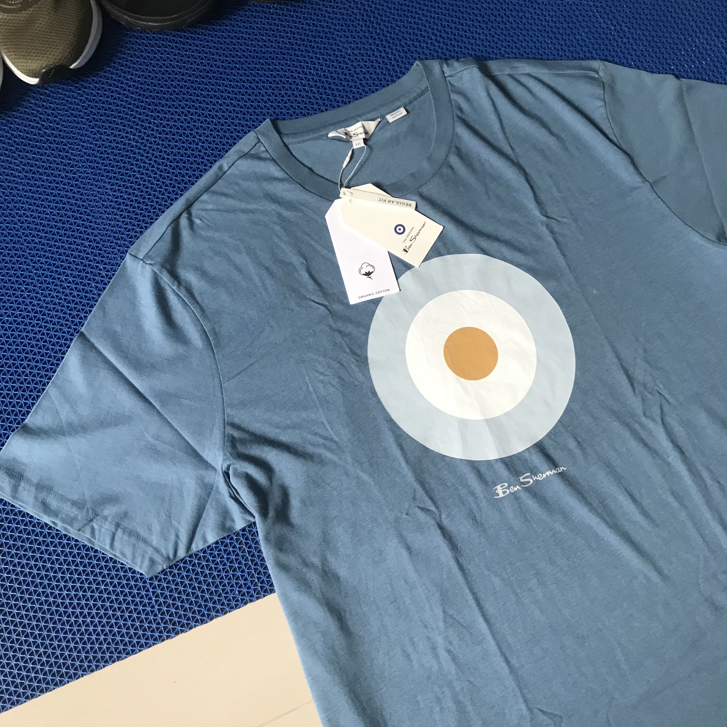 Ben Sherman × Hysteric Glamour Ben Sherman mods Target Blue Shadow T-Shirt new XXL Size US XXL / EU 58 / 5 - 4 Thumbnail