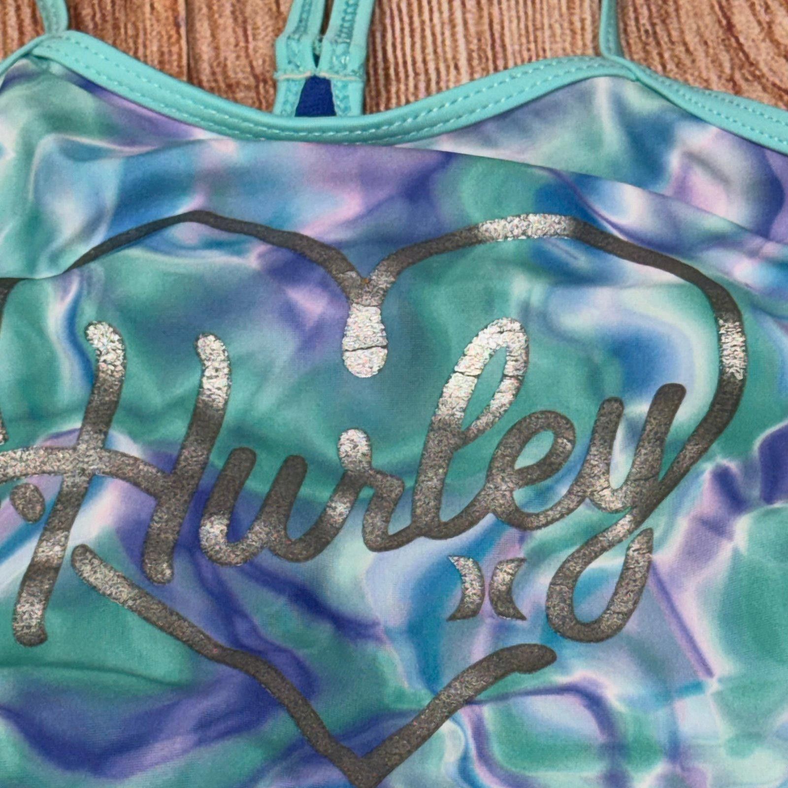Hurley Hurley Girls' One-Piece Swimsuit Size 5/6 Size ONE SIZE - 4 Thumbnail