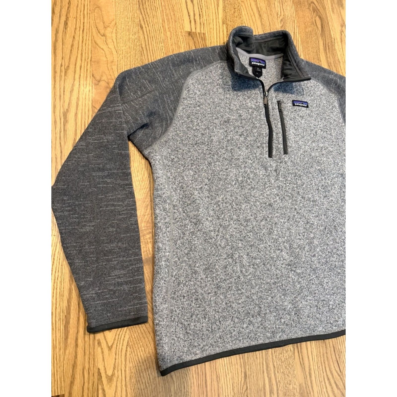 Patagonia Patagonia 1/4 Zip Fleece Better Sweater Men’s XL Two Tone Grey Pullover Size US XL / EU 56 / 4 - 3 Thumbnail