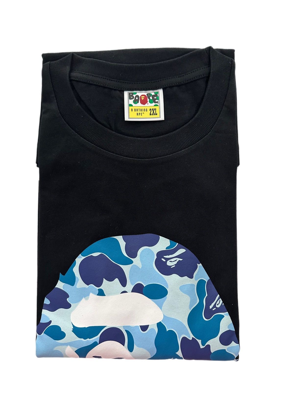 Bape BAPE ABC Camo By Bathing Ape Tee Black/Blue Size US XXL / EU 58 / 5 - 3 Thumbnail