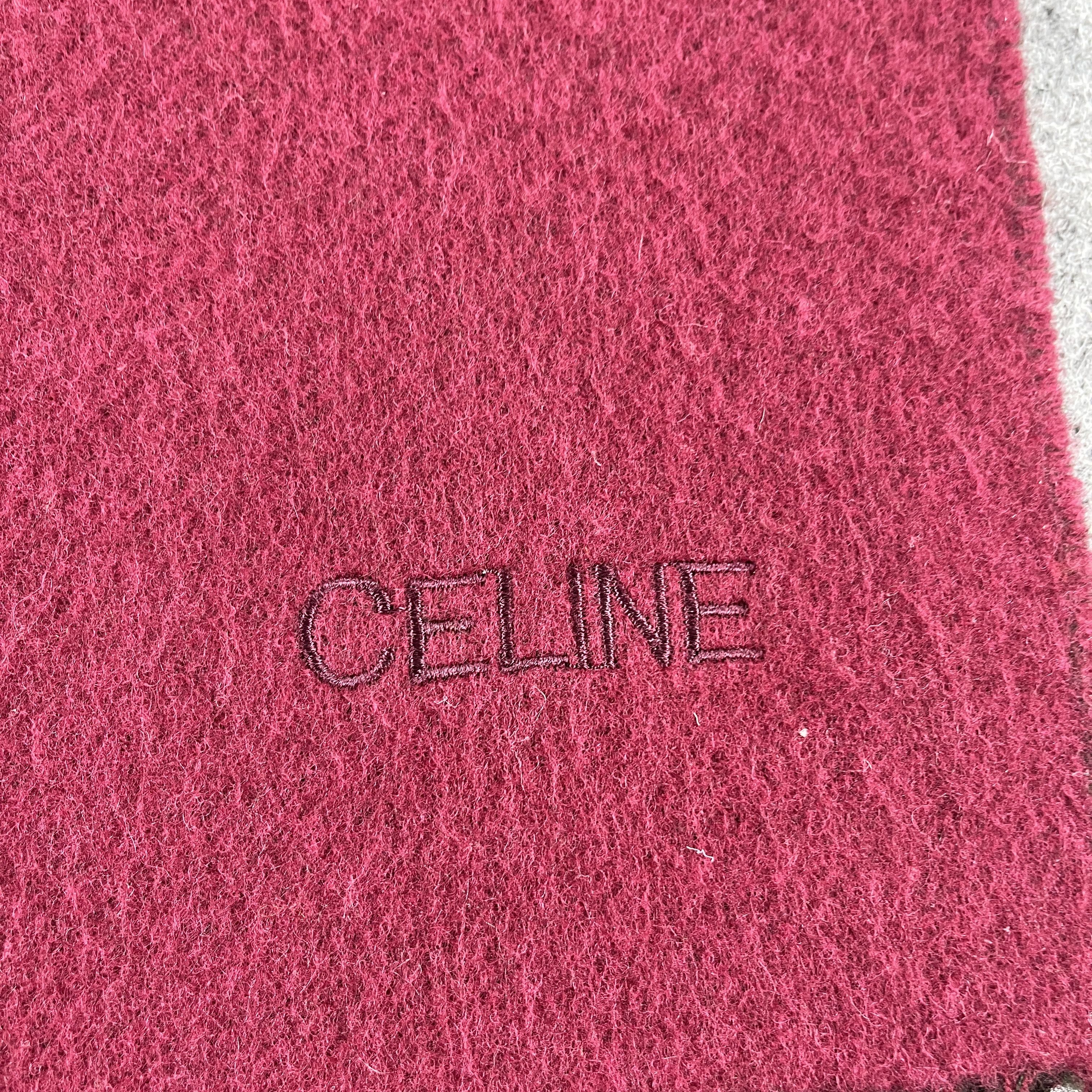 Vintage Winter Session CeLinE Scarf / Muffler / Neckwear T1056 Size ONE SIZE - 7 Thumbnail